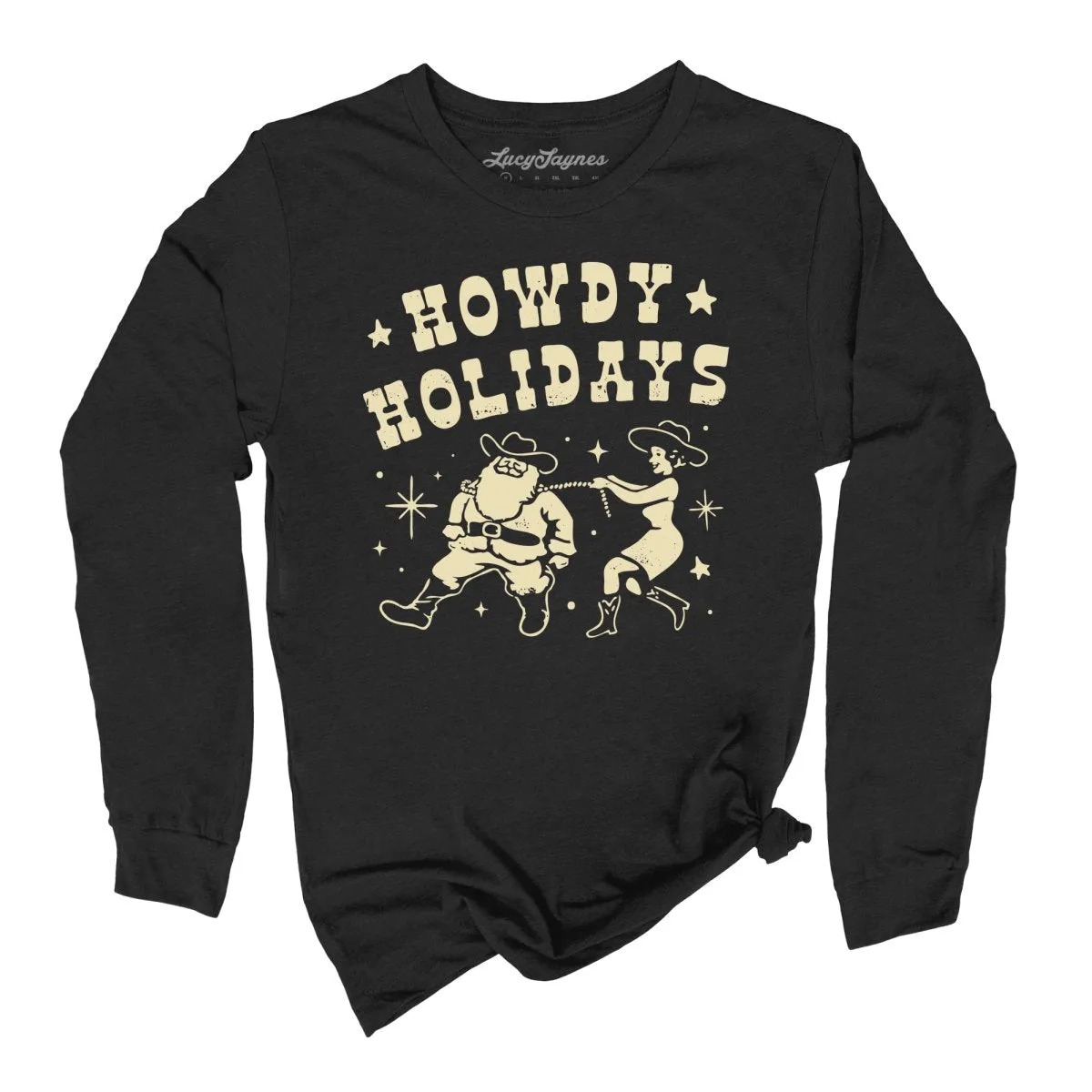 Howdy Holidays Long Sleeve Tee