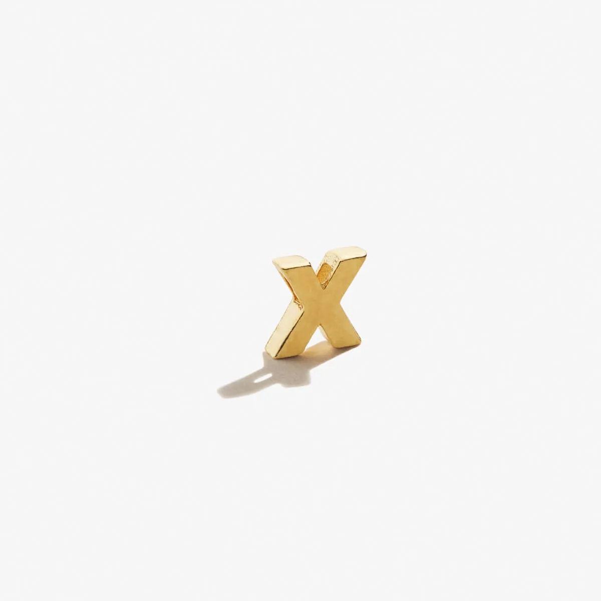 Initial X Slider Charm