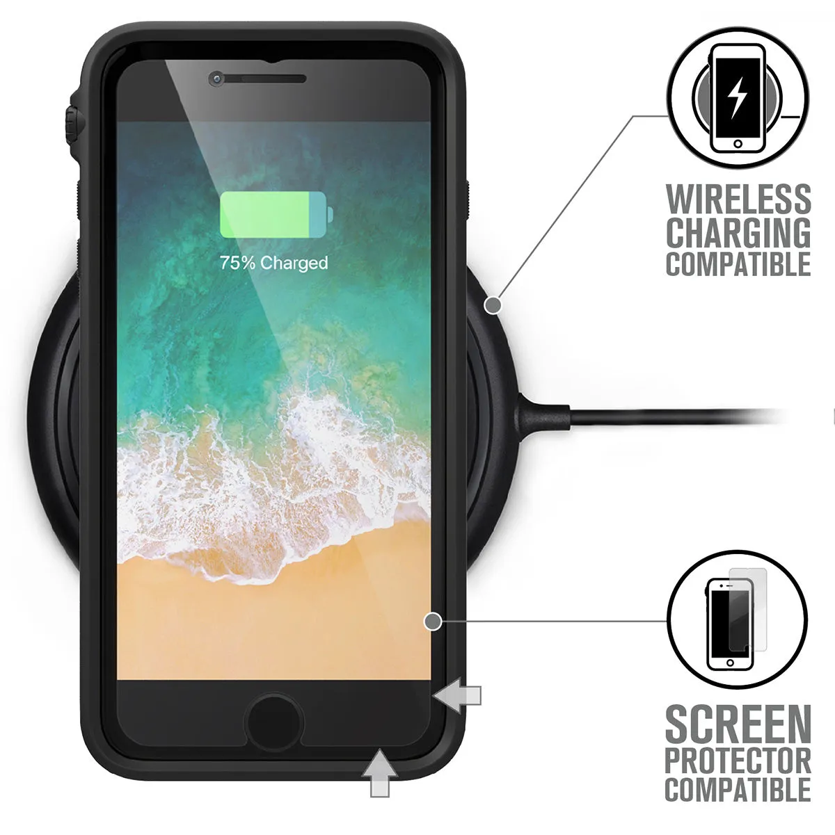 iPhone 8 Plus/7 Plus - Impact Protection Case