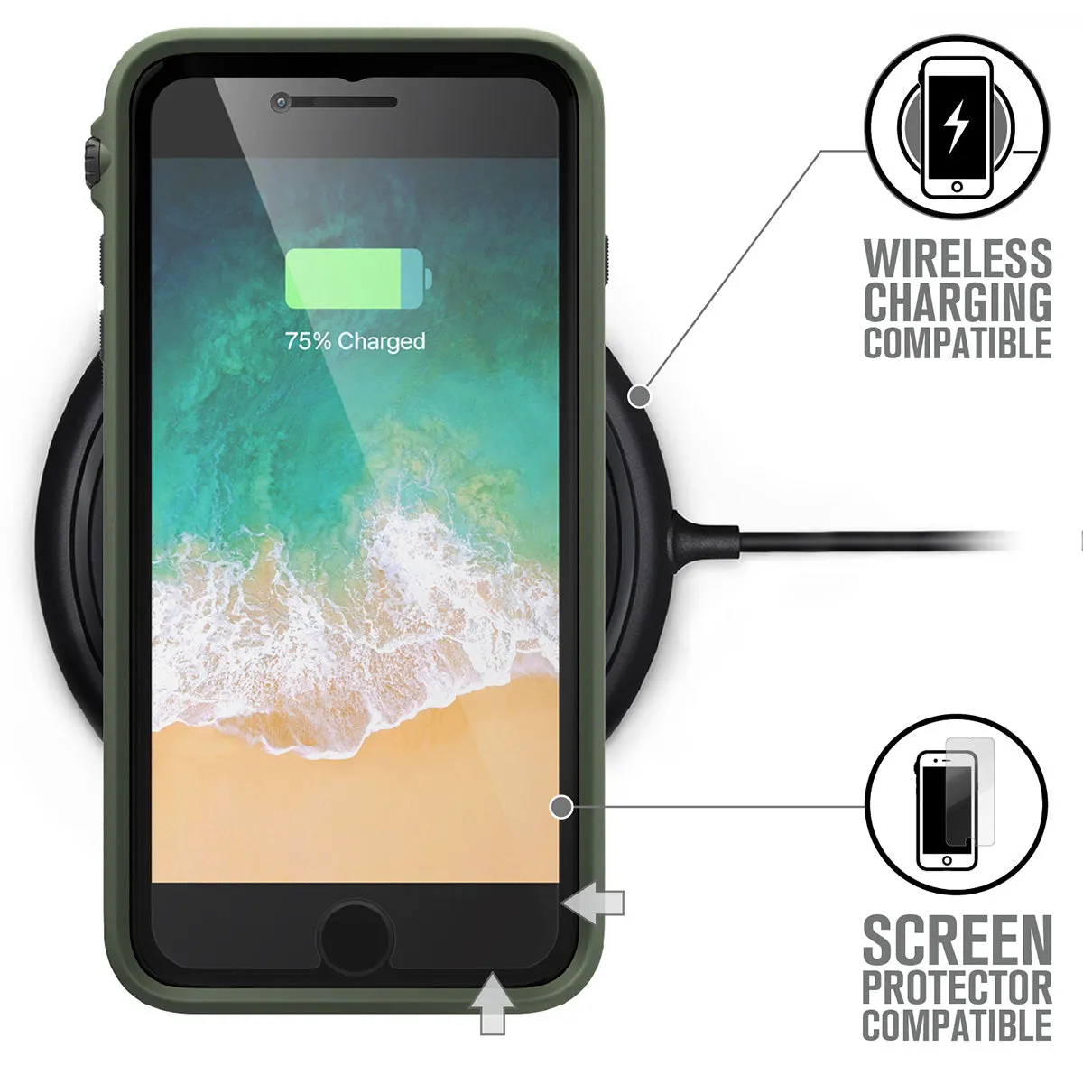 iPhone 8 Plus/7 Plus - Impact Protection Case