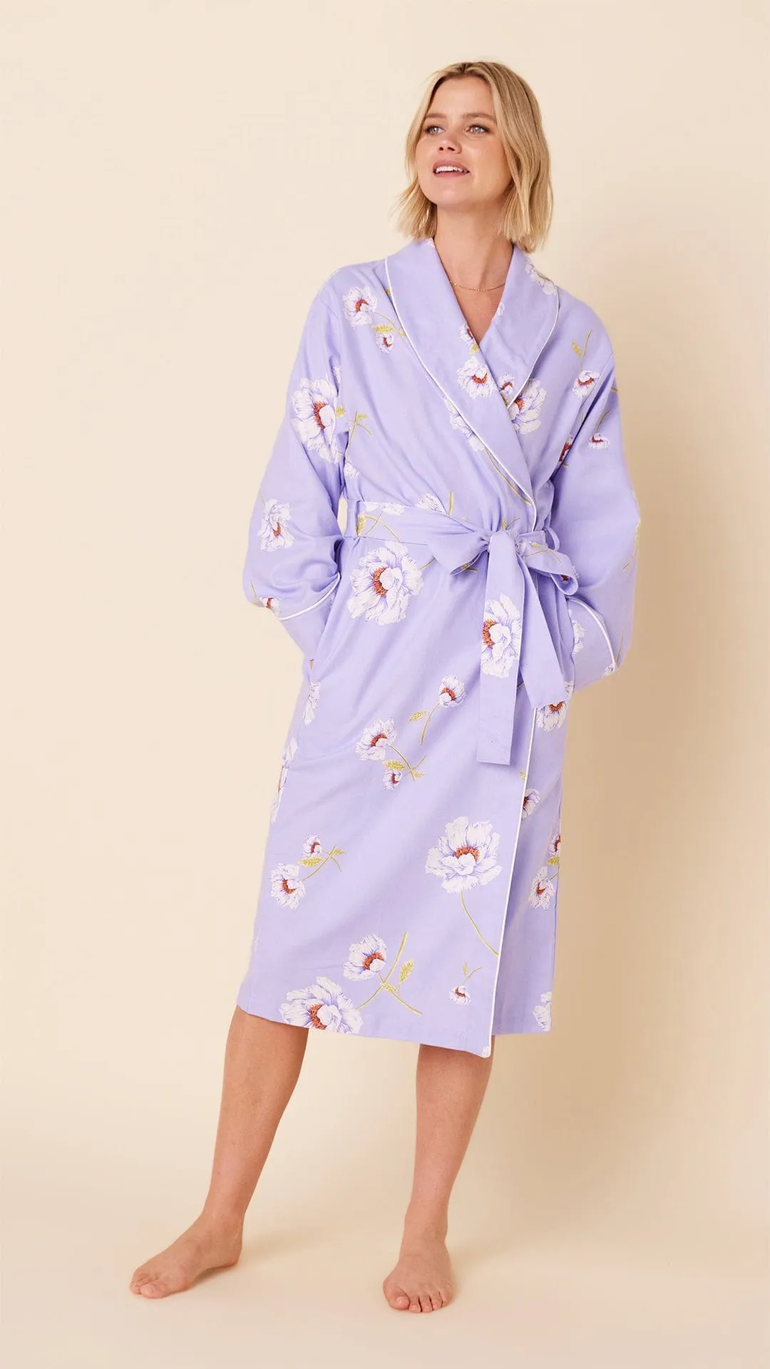 Isabella Flannel Robe