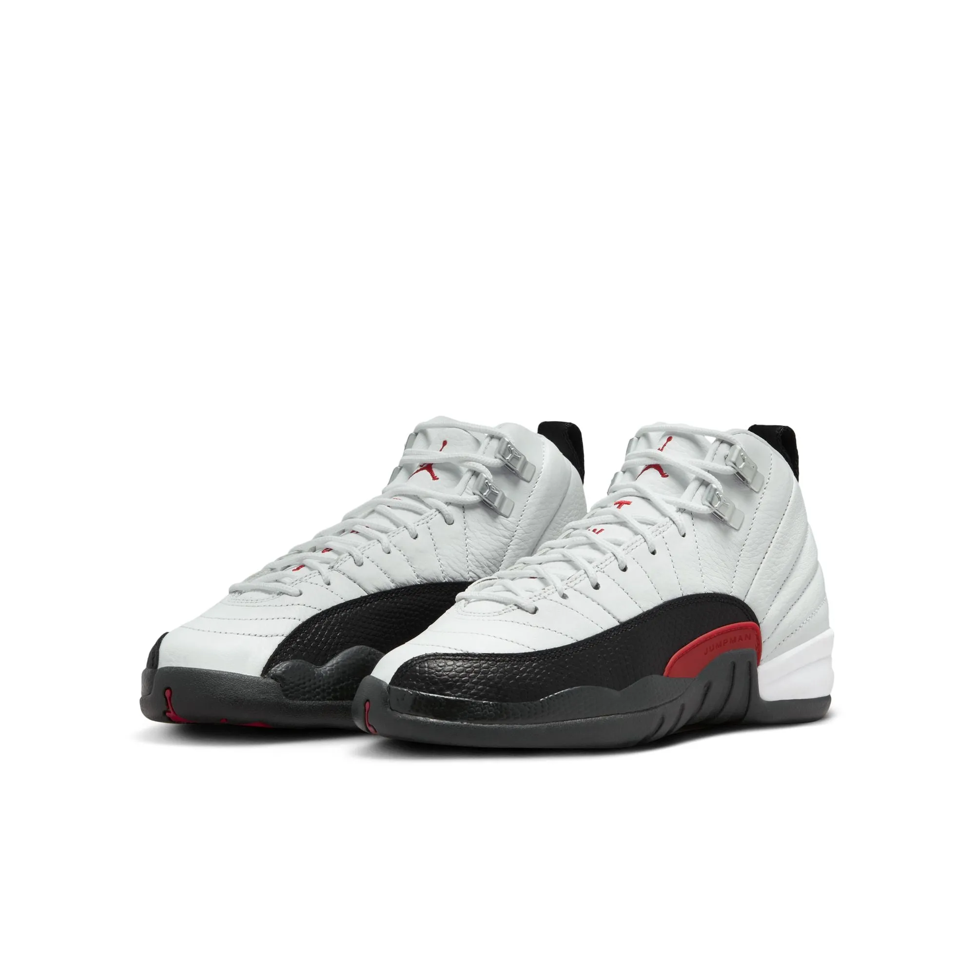 Jordan - Boy - GS Retro 12 - White/Gym Red/Black