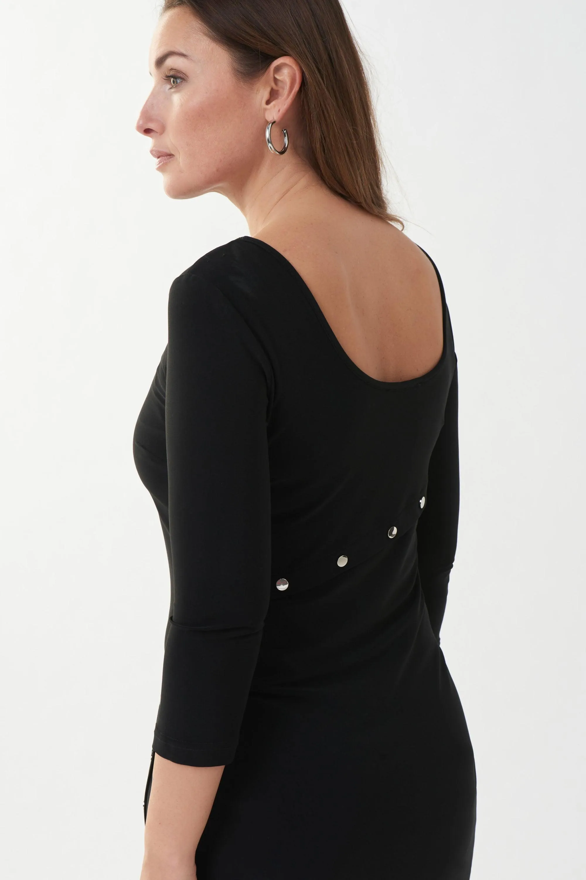 Joseph Ribkoff Black Dress Style 223173