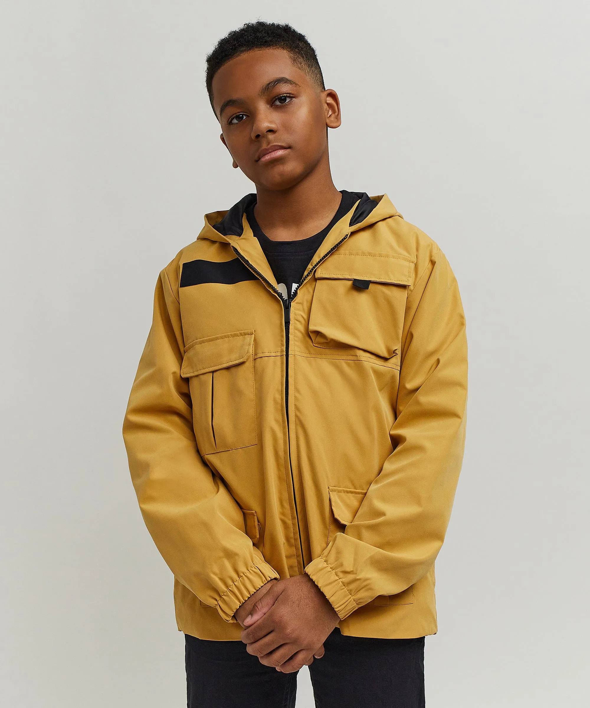 Kids Nylon Cargo Jacket