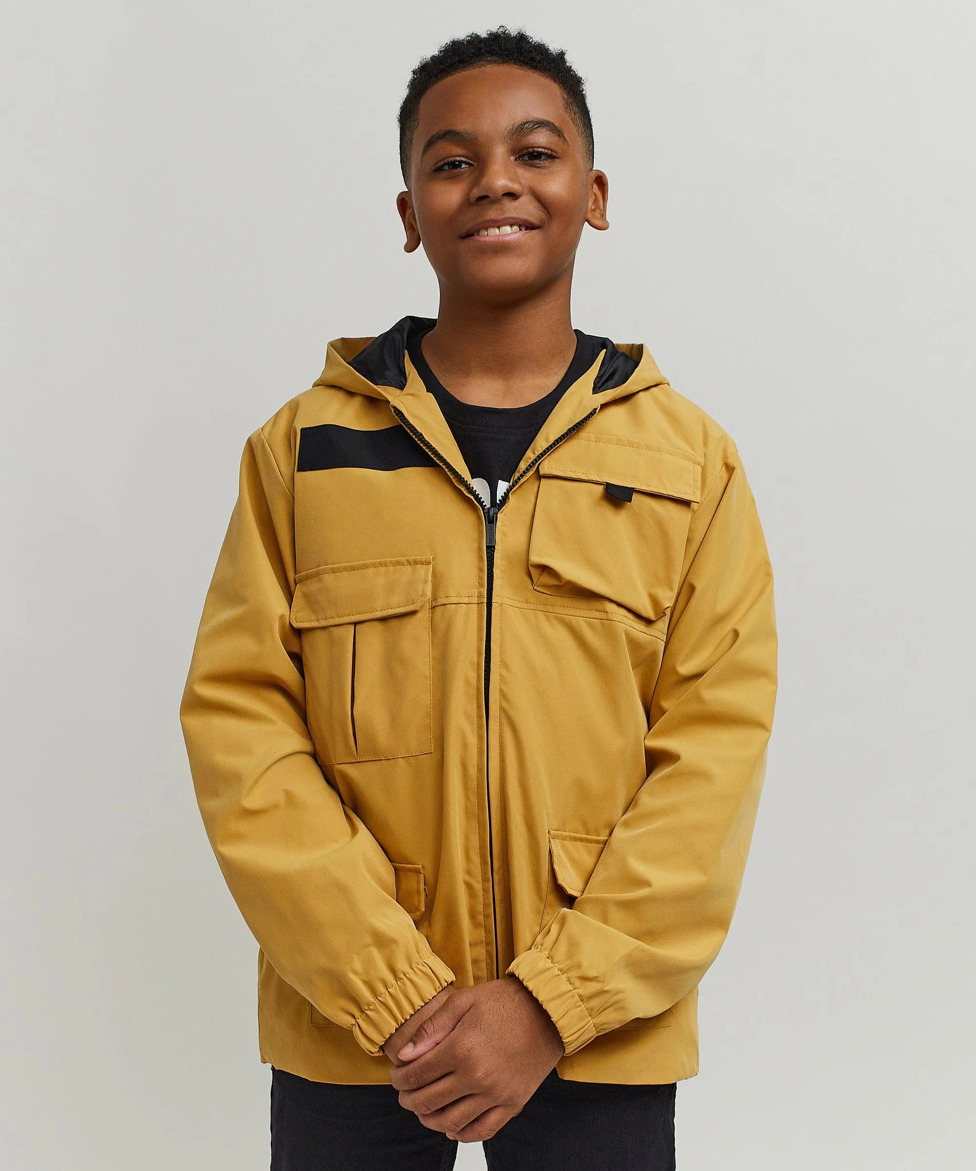 Kids Nylon Cargo Jacket