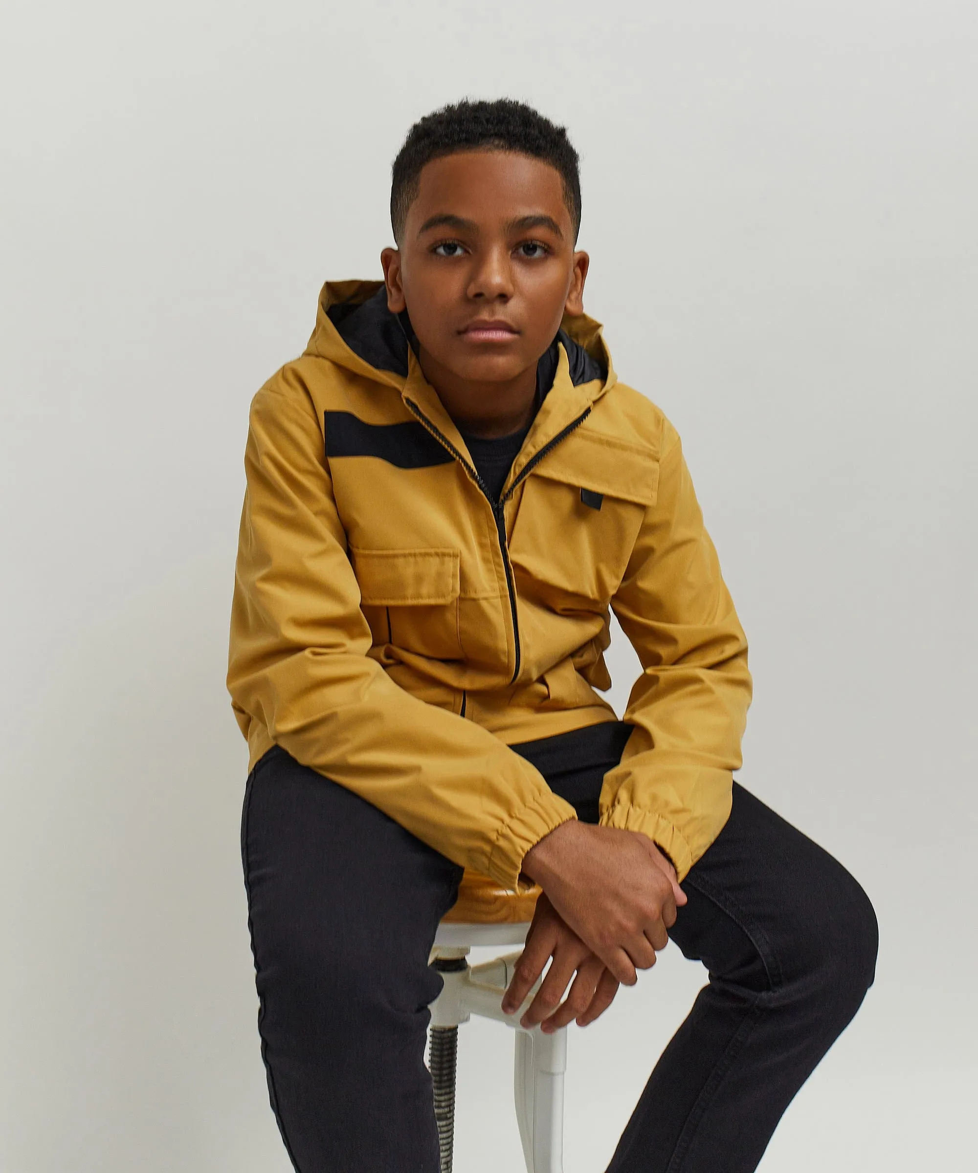 Kids Nylon Cargo Jacket