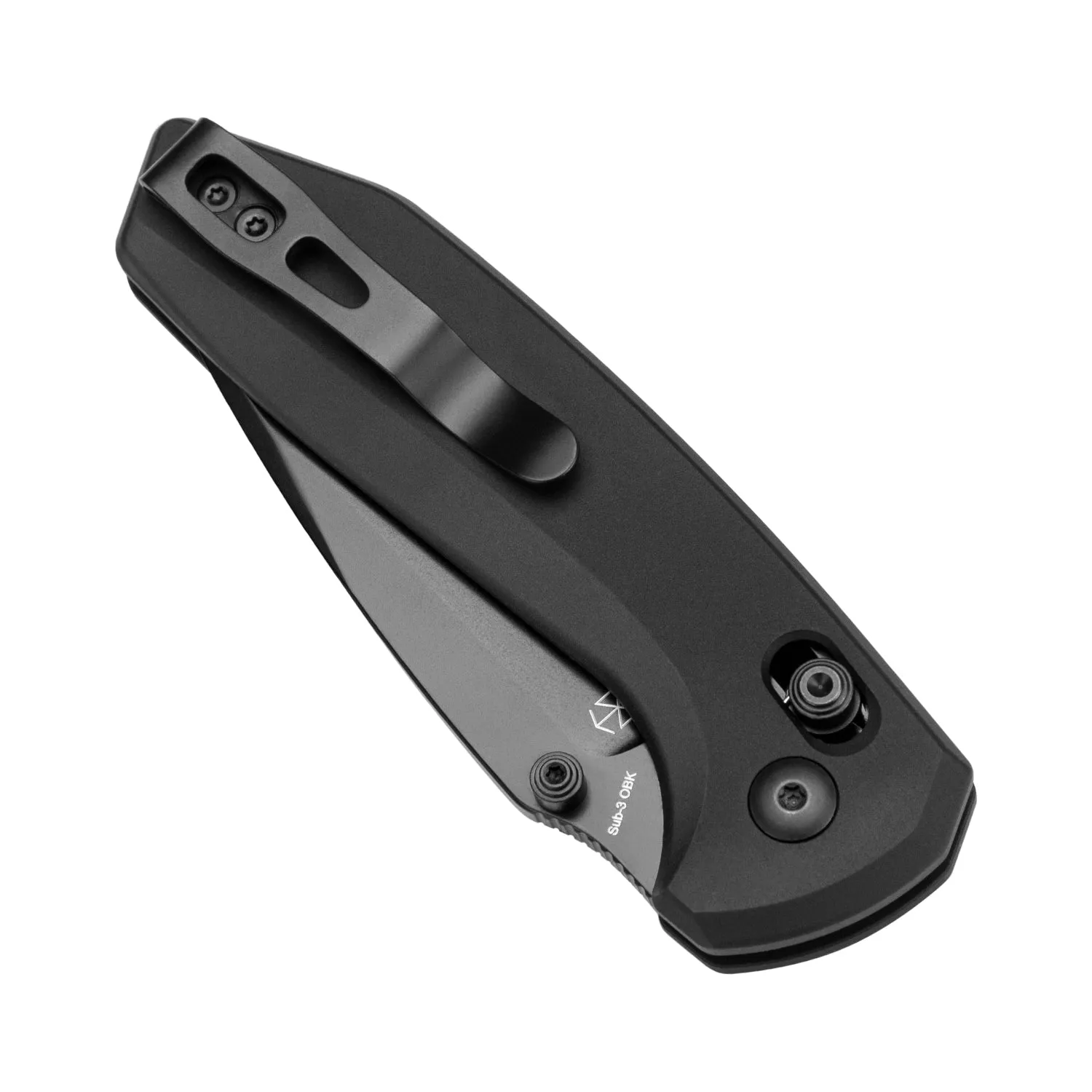 Kizer Sub-3 OBK 154CM Blade Clutch Lock Aluminium Handle V3650C1 (2.94 Black)