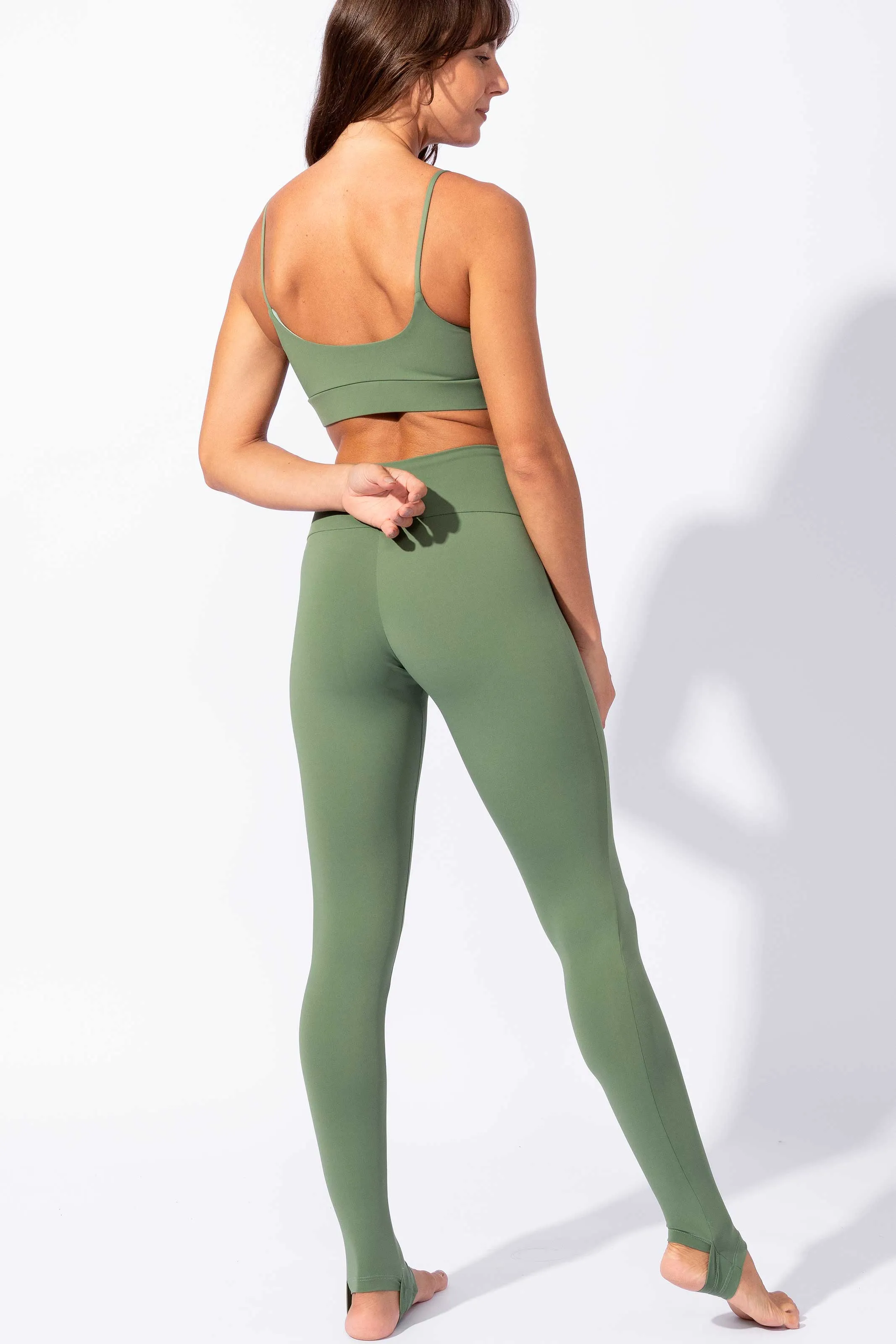 Legging Modeladora com Pezinho Verde