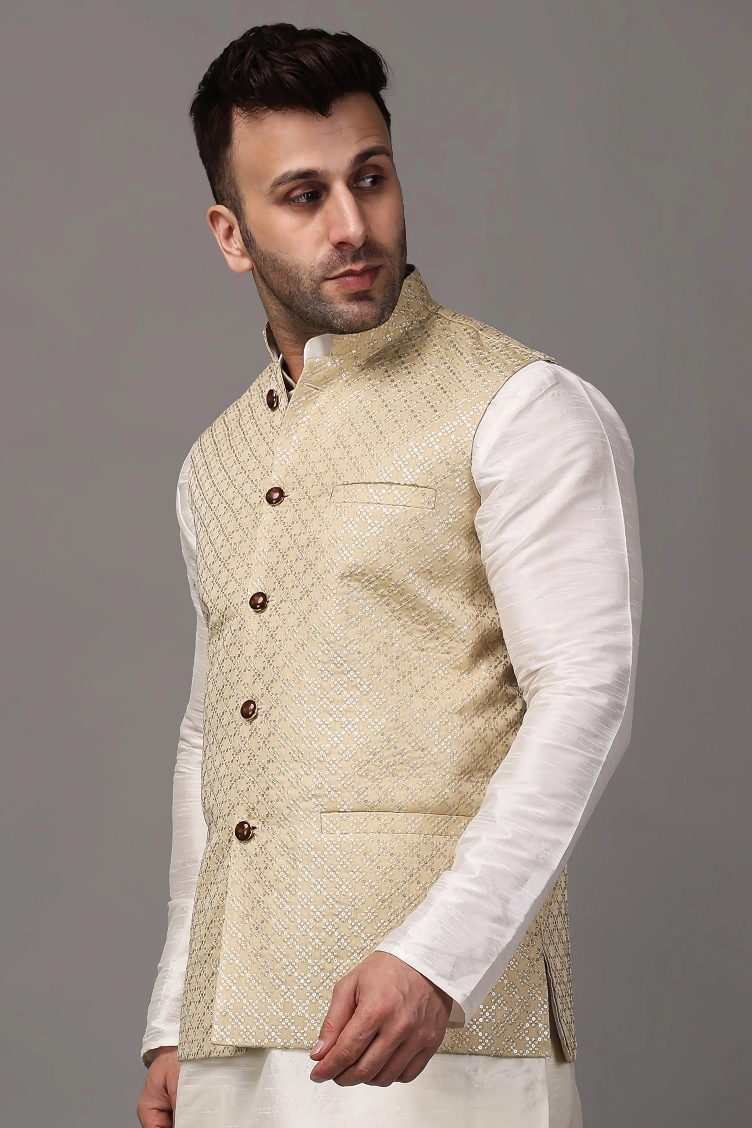 Lemony Glimmer Kurta Vasket Set