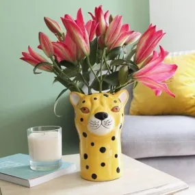 Leopard Vase