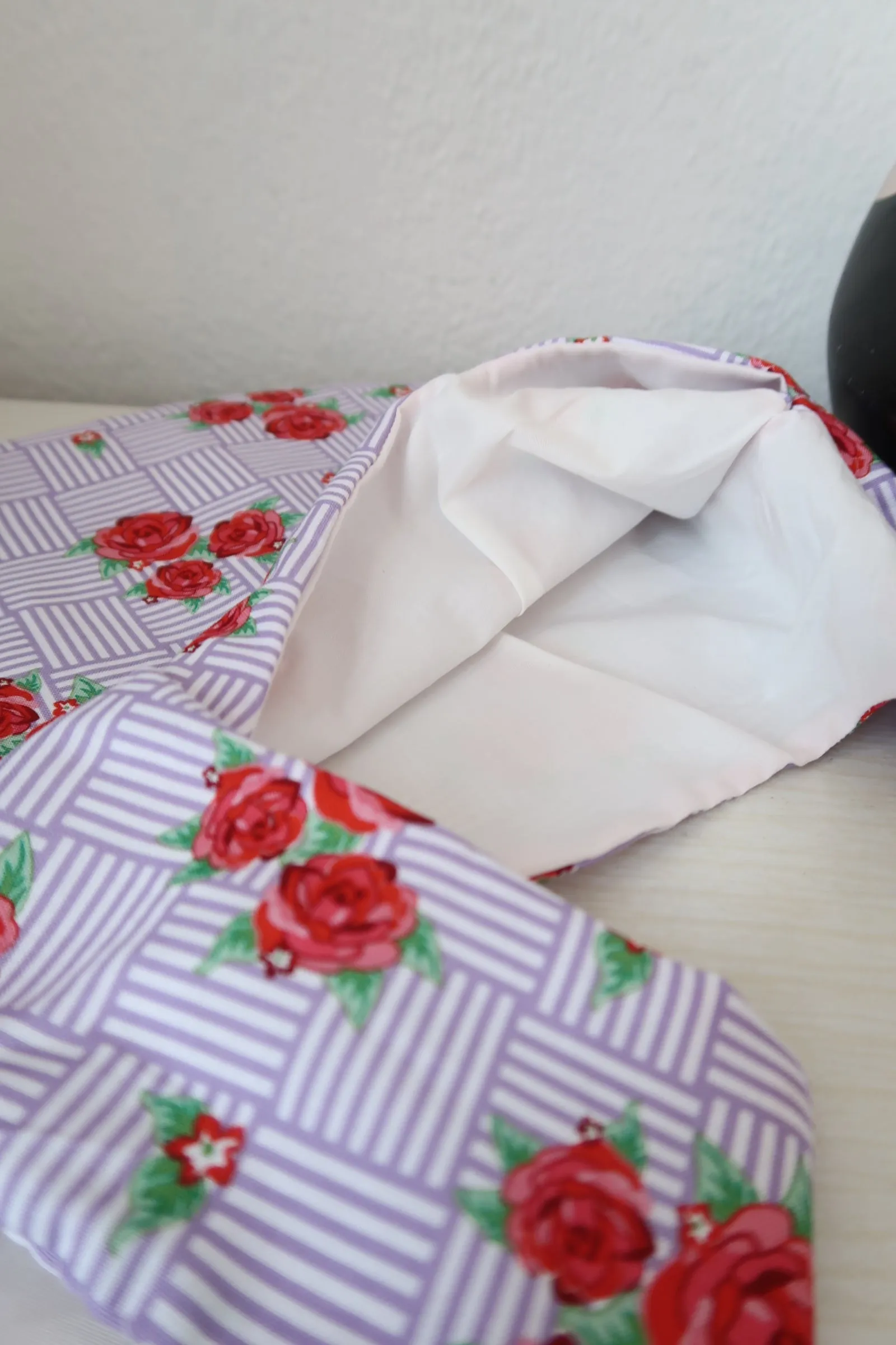 Lilac & Roses Vintage Style Bag Set