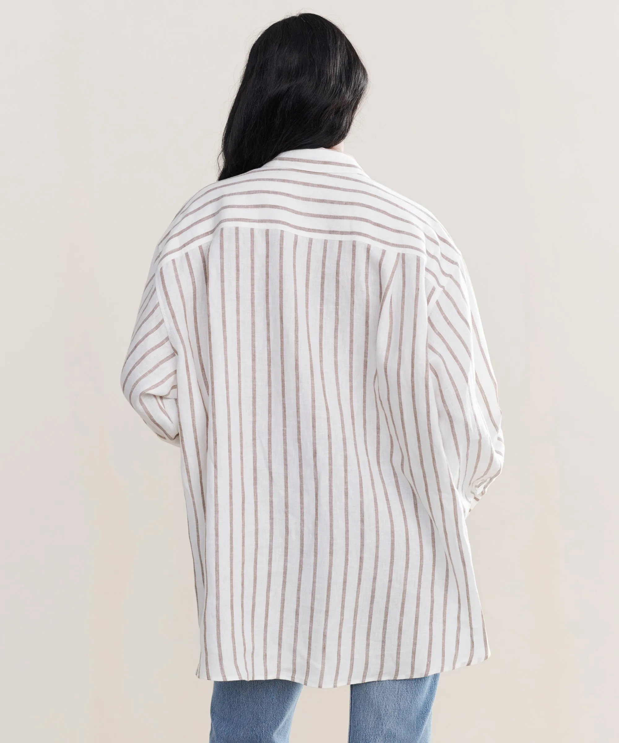 Linen Relaxed Oversized Shirt