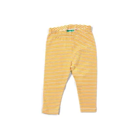 Little Green Radicals Baby/Kind Leggings – Goldene Streifen