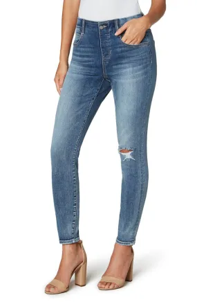 Liverpool Gia Glider Distressed Skinny in 28" Inseam