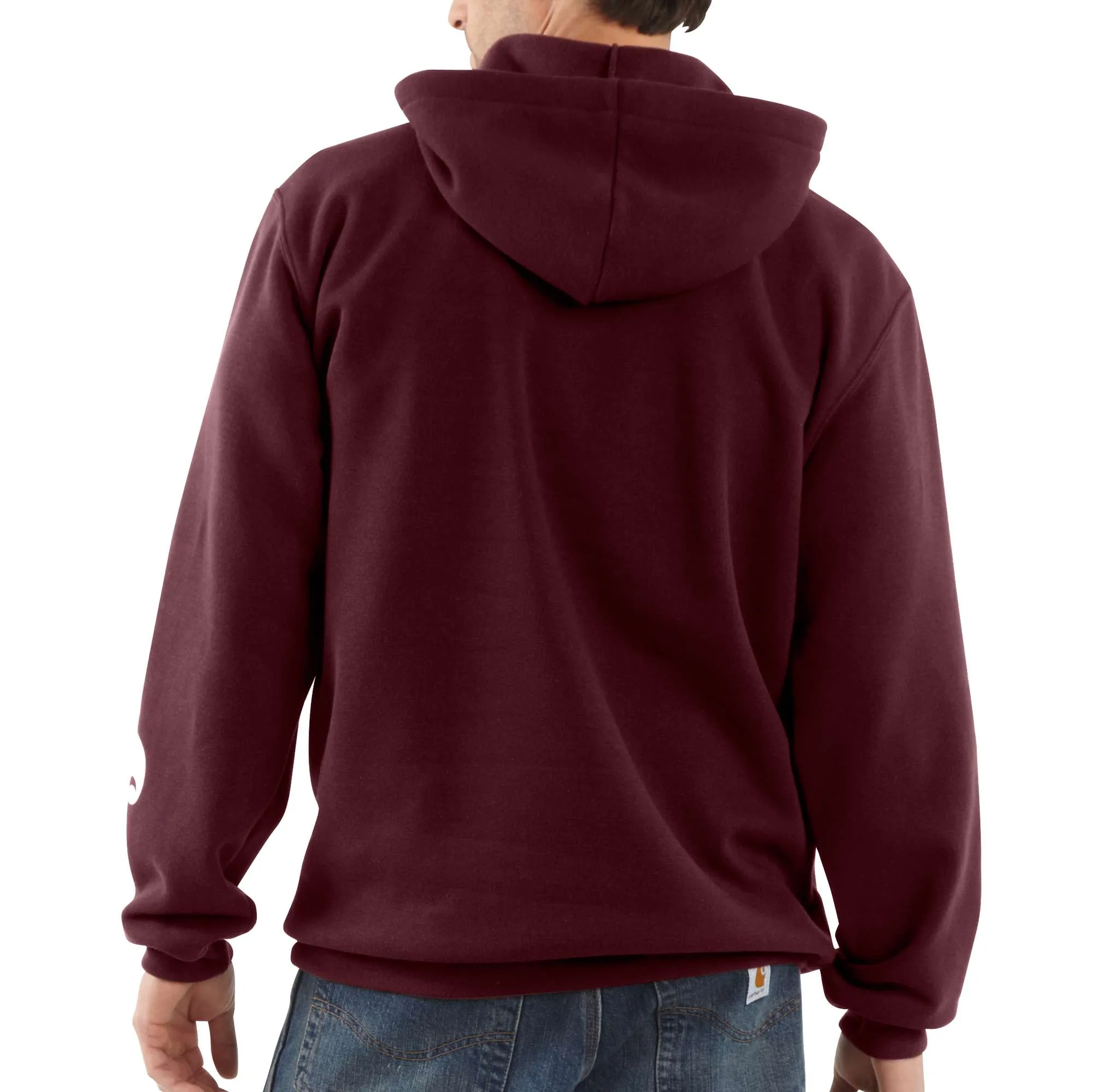 Loose Fit Midweight Logo Sleeve Graphic Sweatshirt