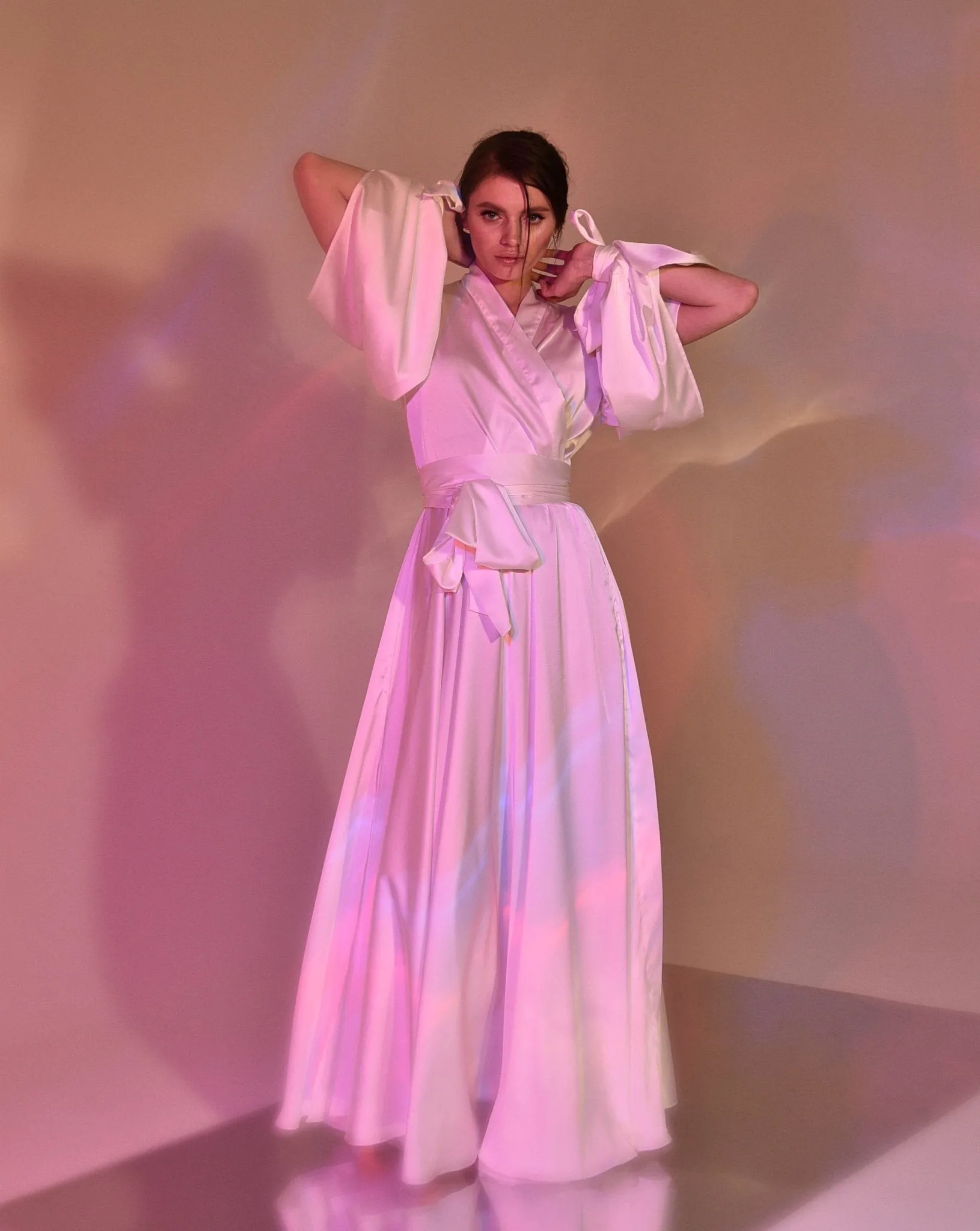 Love Myself White Bridal Robe