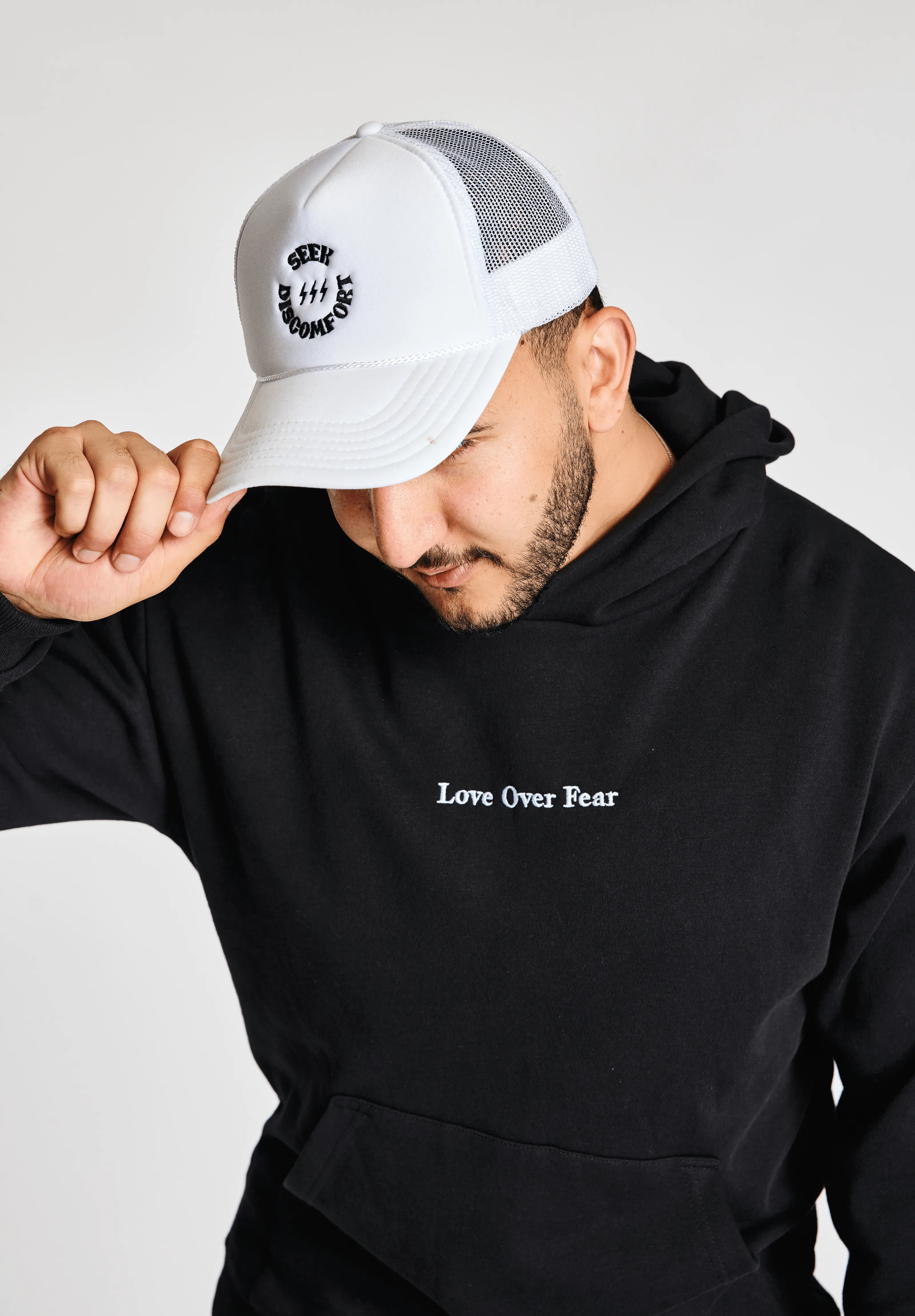 Love Over Fear' Essential Hoodie