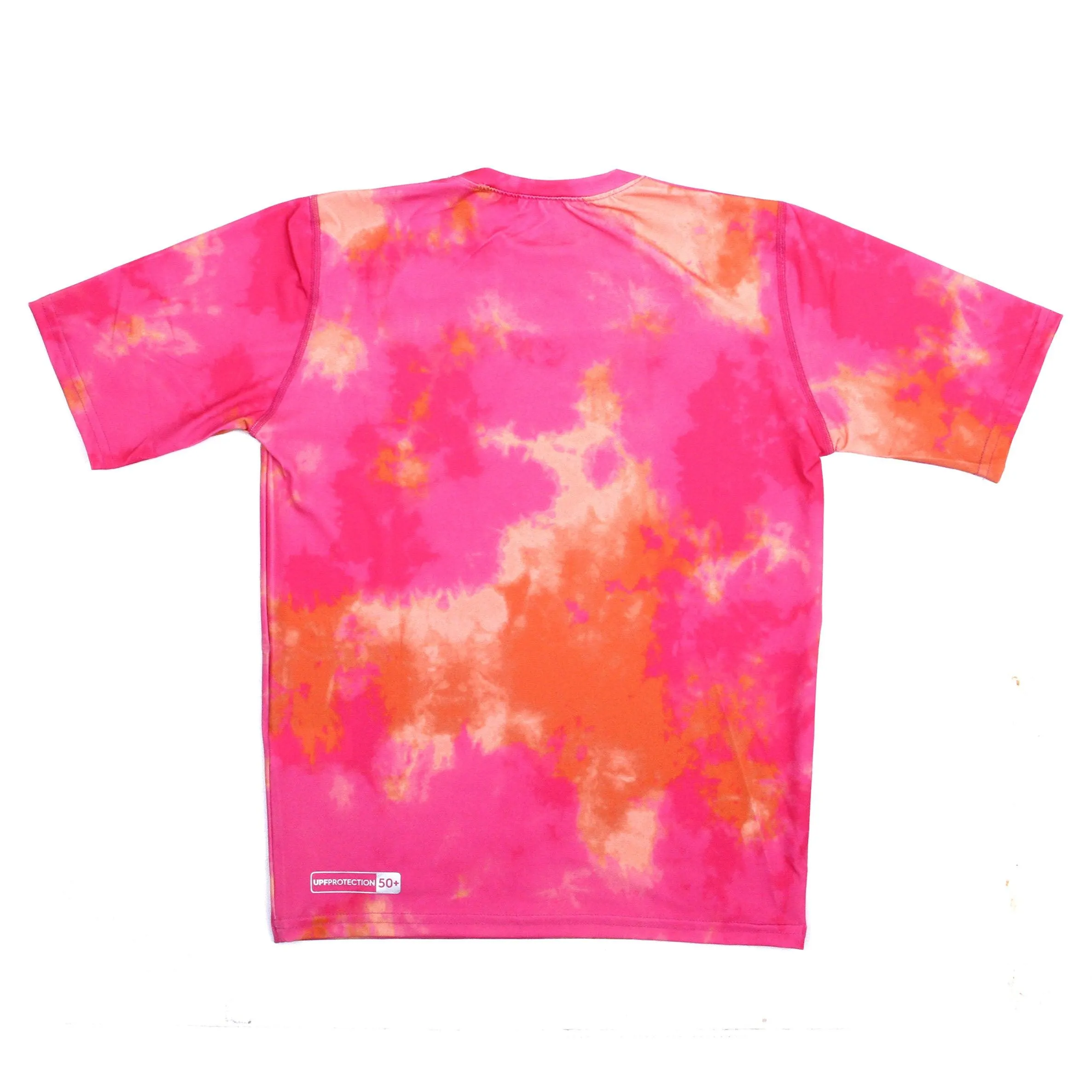 Lycra Quiksilver Tie Dye Boys Rosa Batik