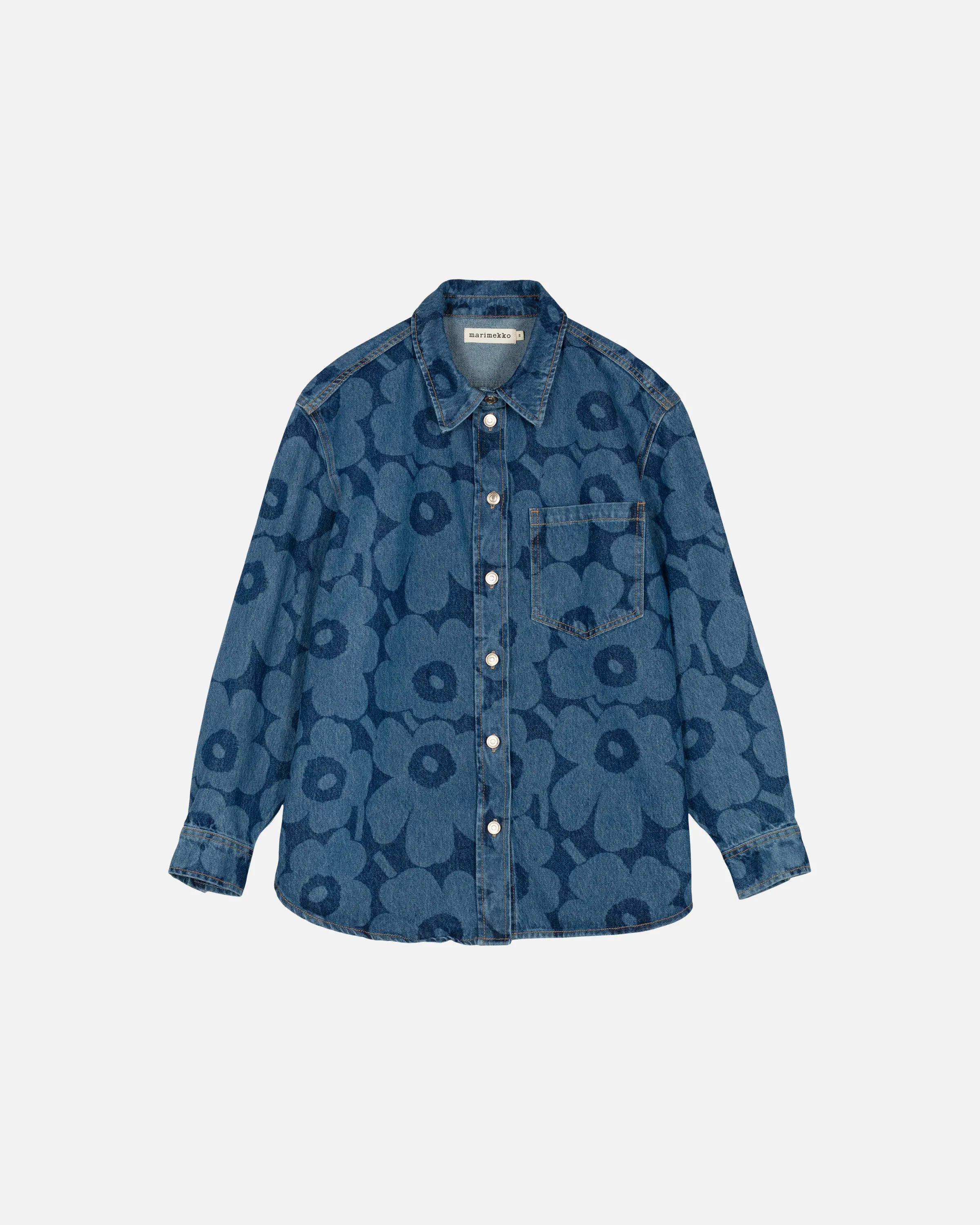 maridenim vaihe jean shirt unikko