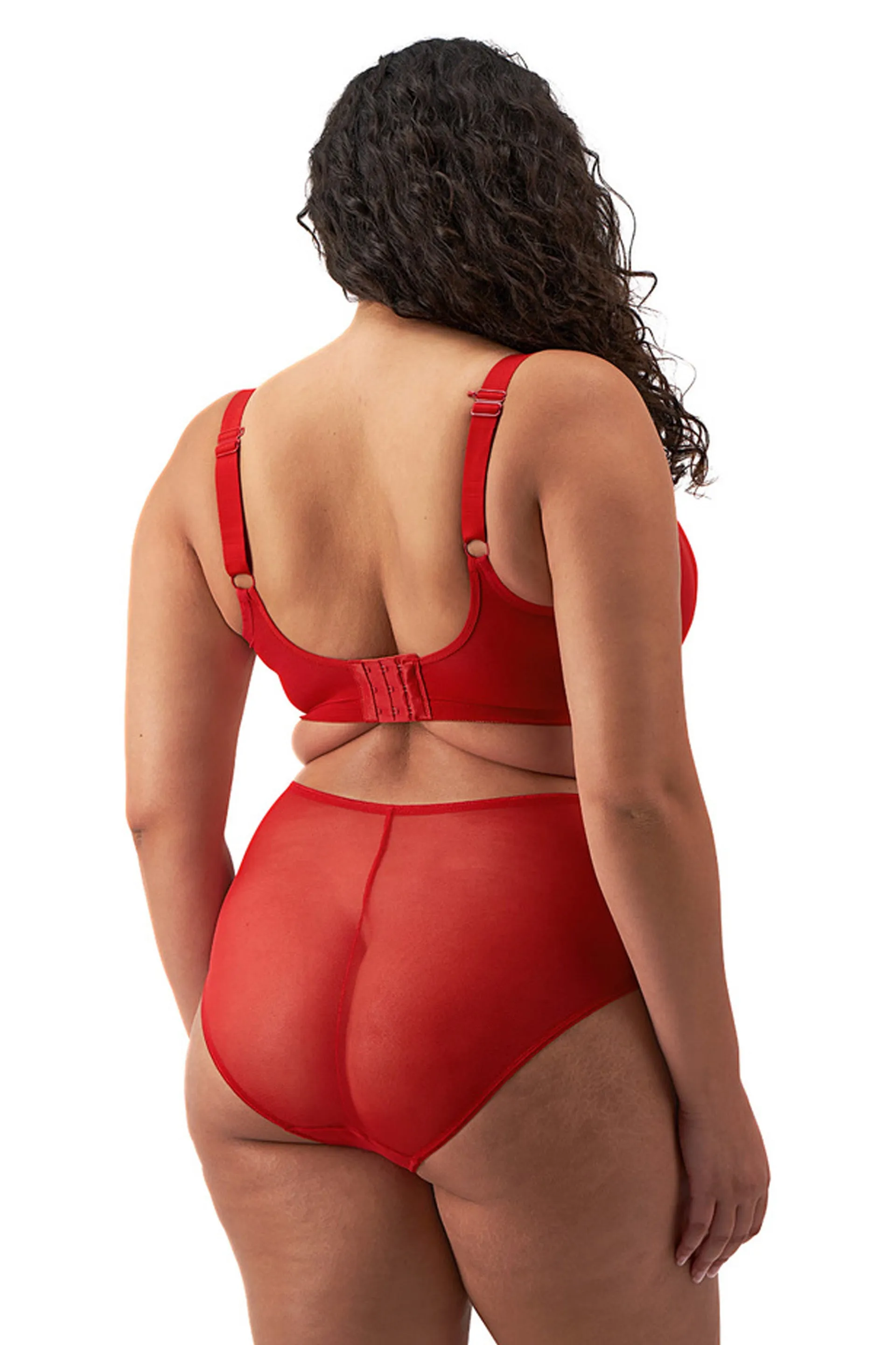 Matilda Plunge Bra Haute Red