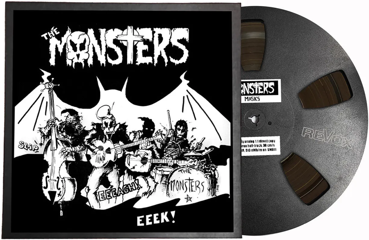 MC TAPE: The Monsters - Masks - Master Tape Copy - 1989