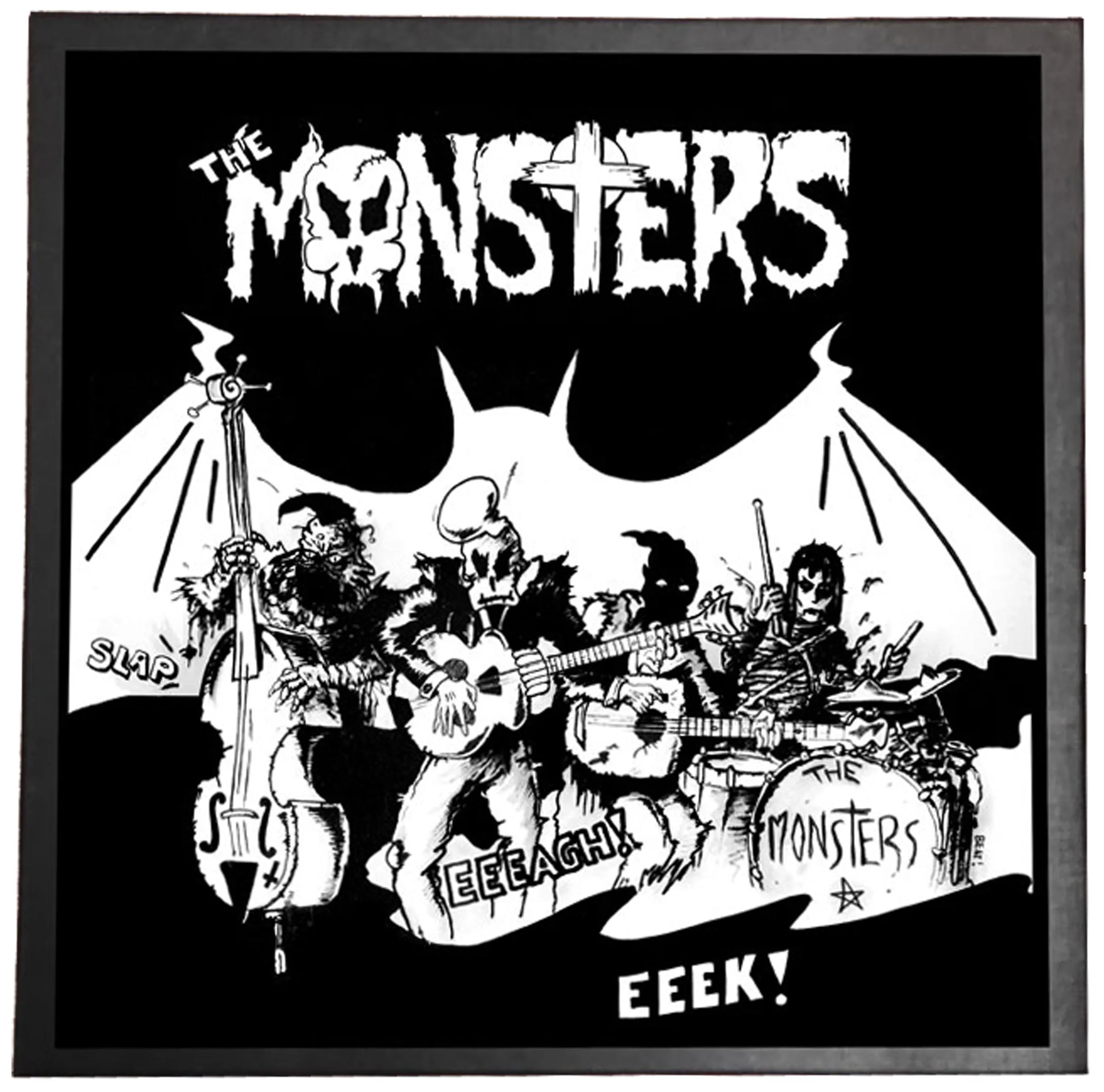 MC TAPE: The Monsters - Masks - Master Tape Copy - 1989