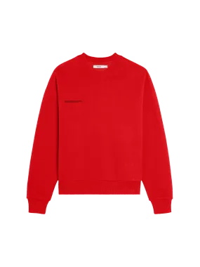 Mens 365 Midweight Sweatshirt—apple red