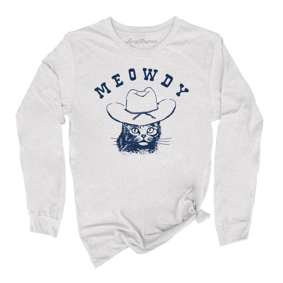 Meowdy Long Sleeve Tee