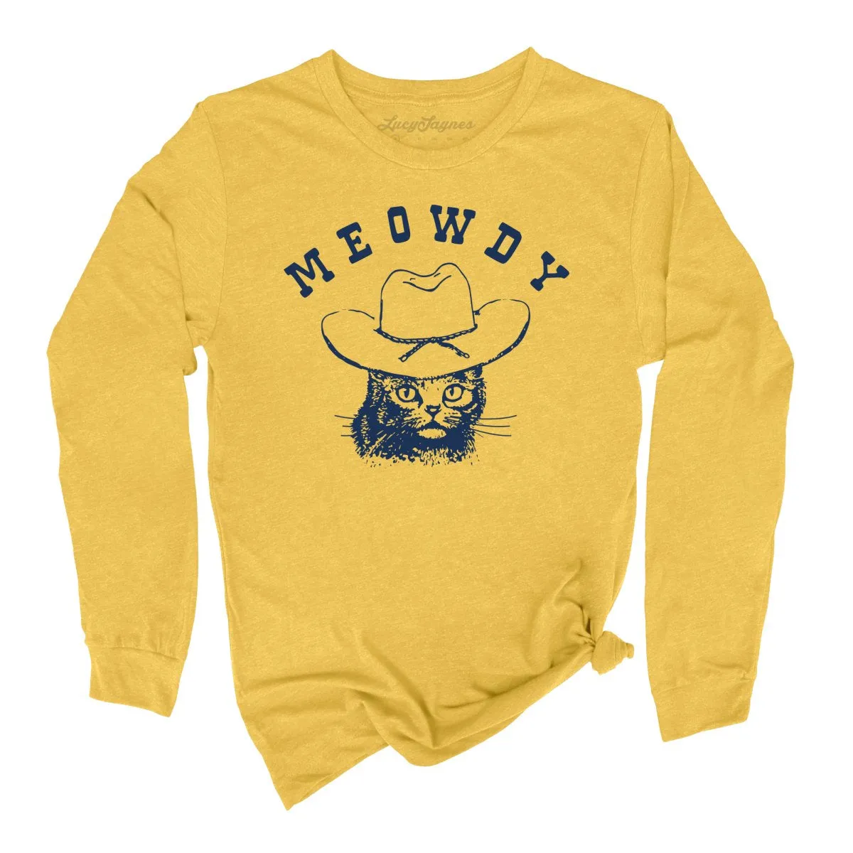 Meowdy Long Sleeve Tee