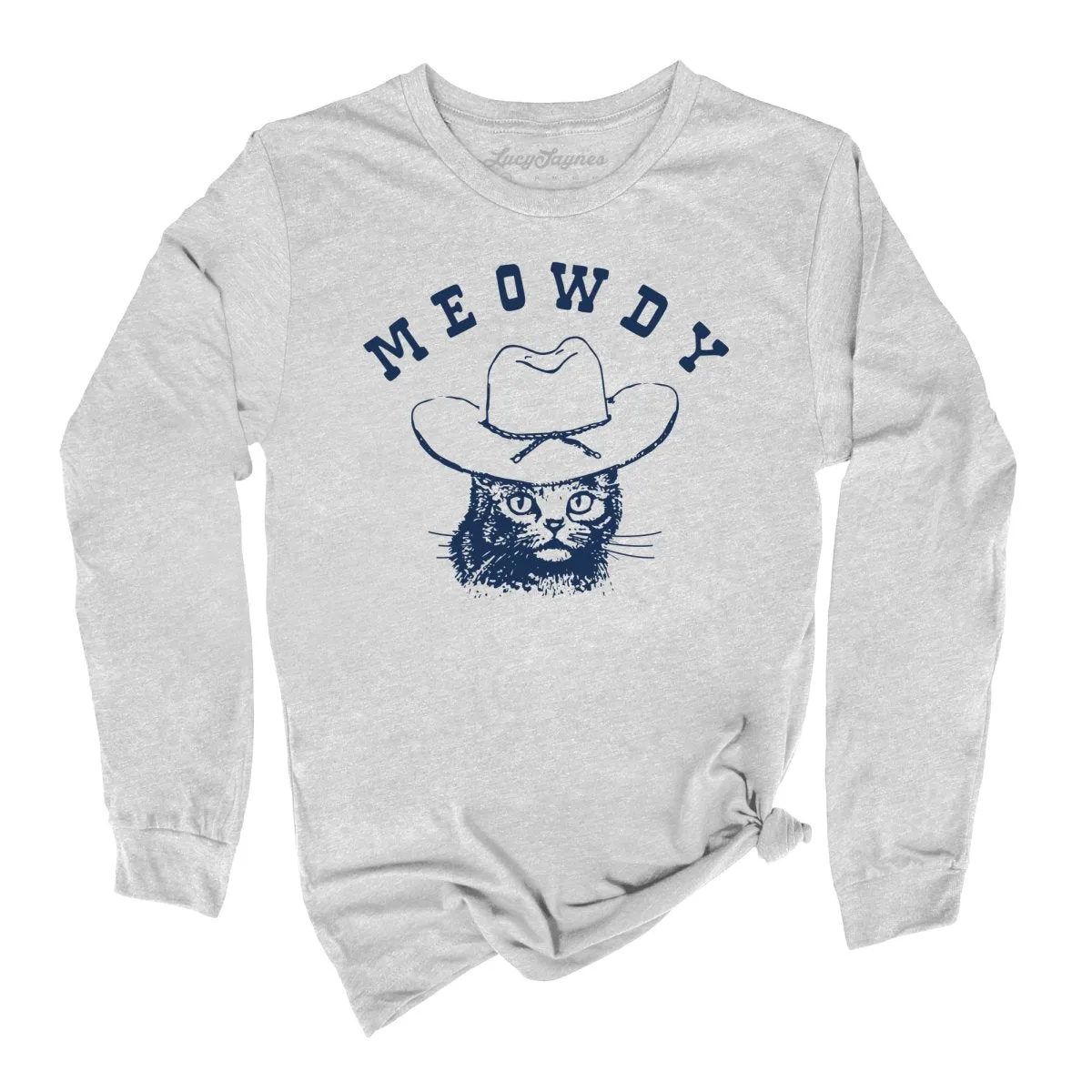 Meowdy Long Sleeve Tee