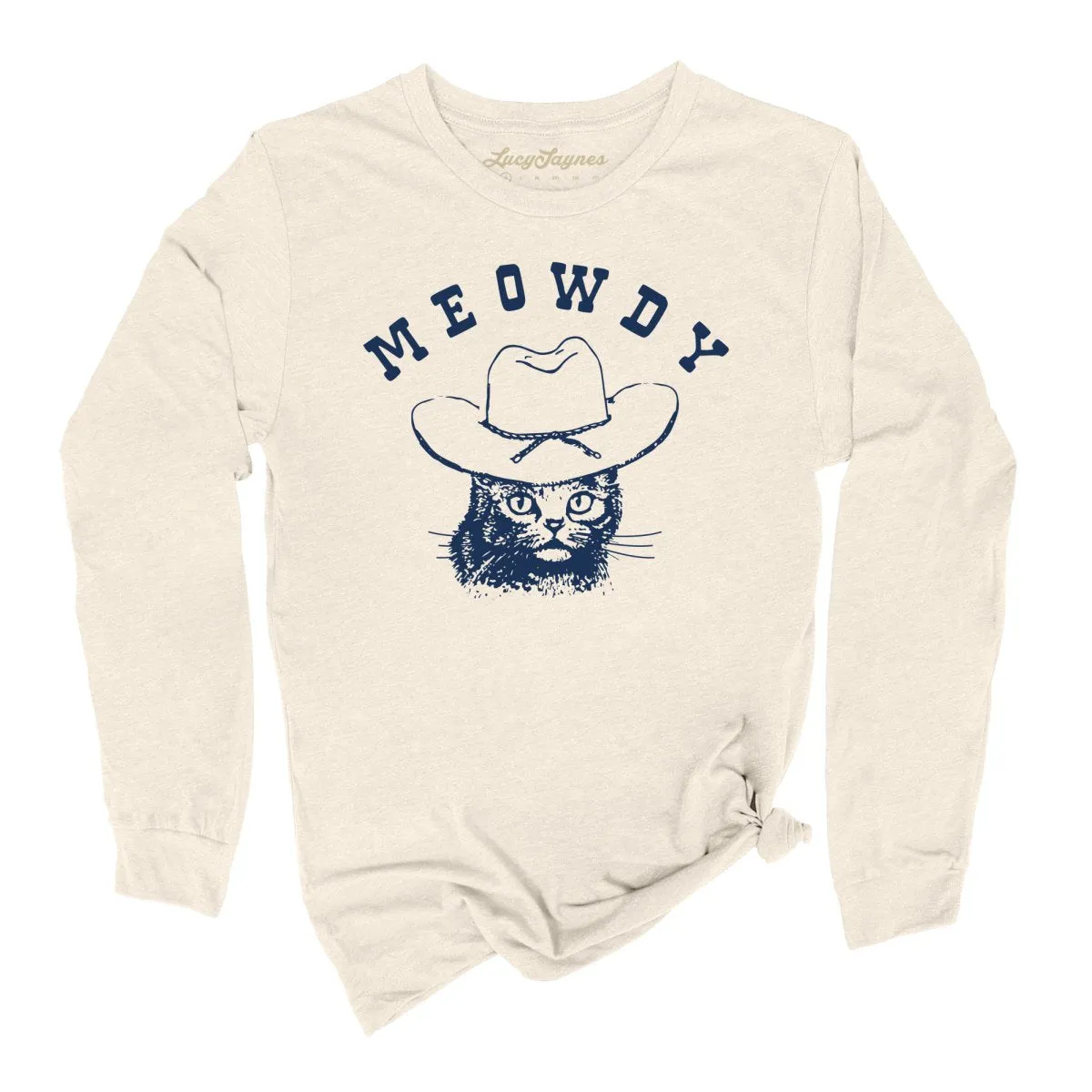 Meowdy Long Sleeve Tee