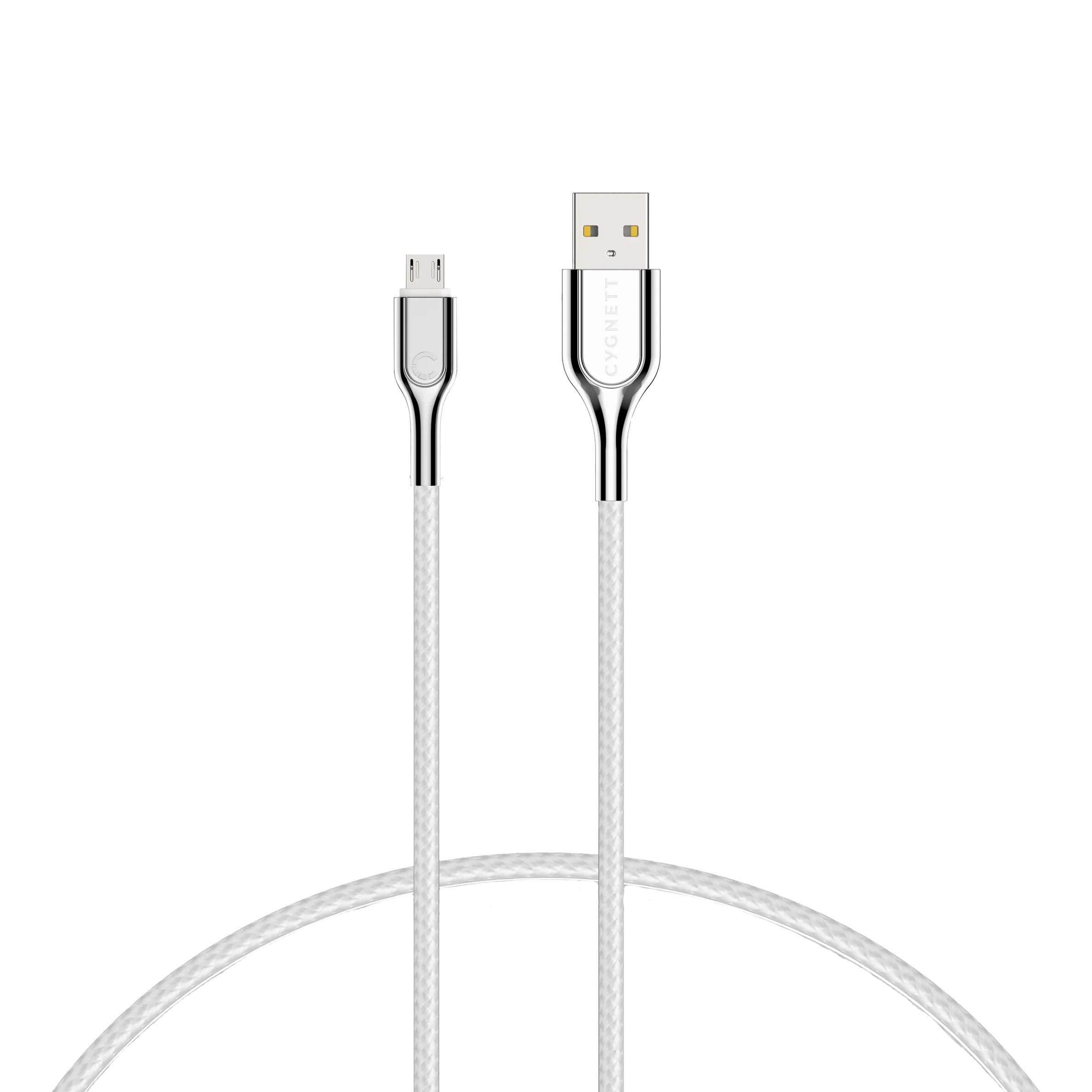 Micro USB to USB-A Cable - White 1m