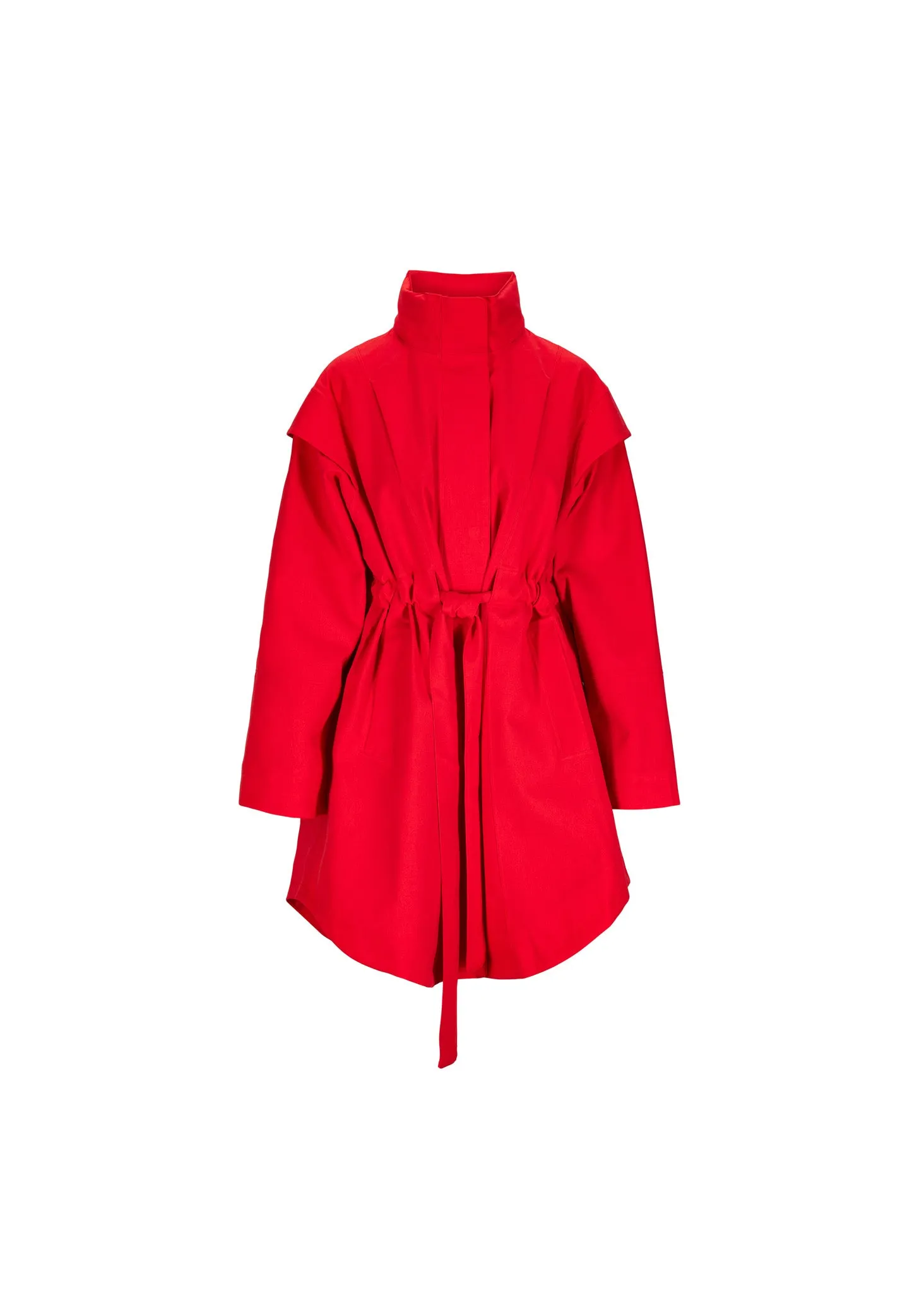 Monsun Coat - Berry Red