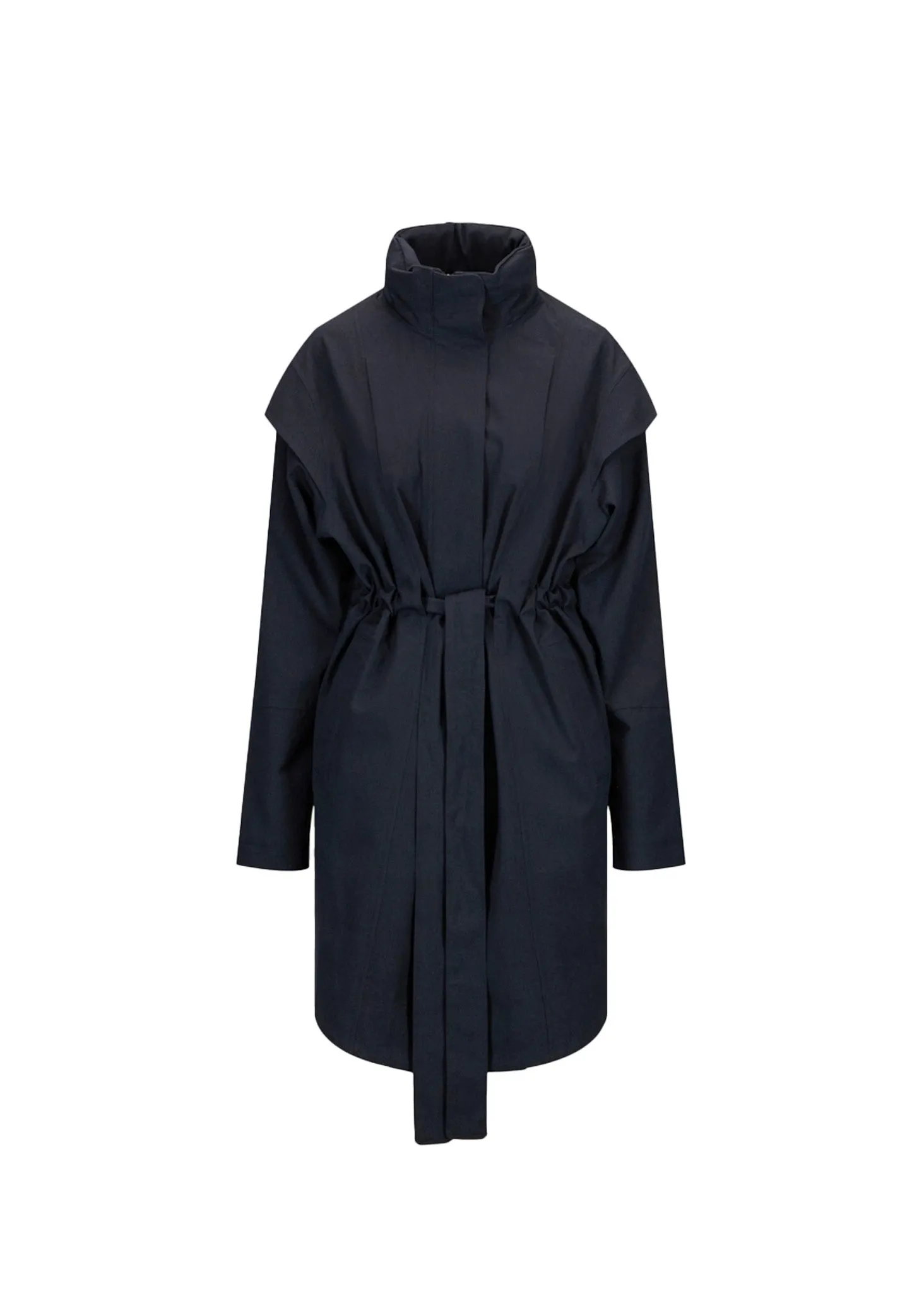 Monsun Coat - Dark Navy