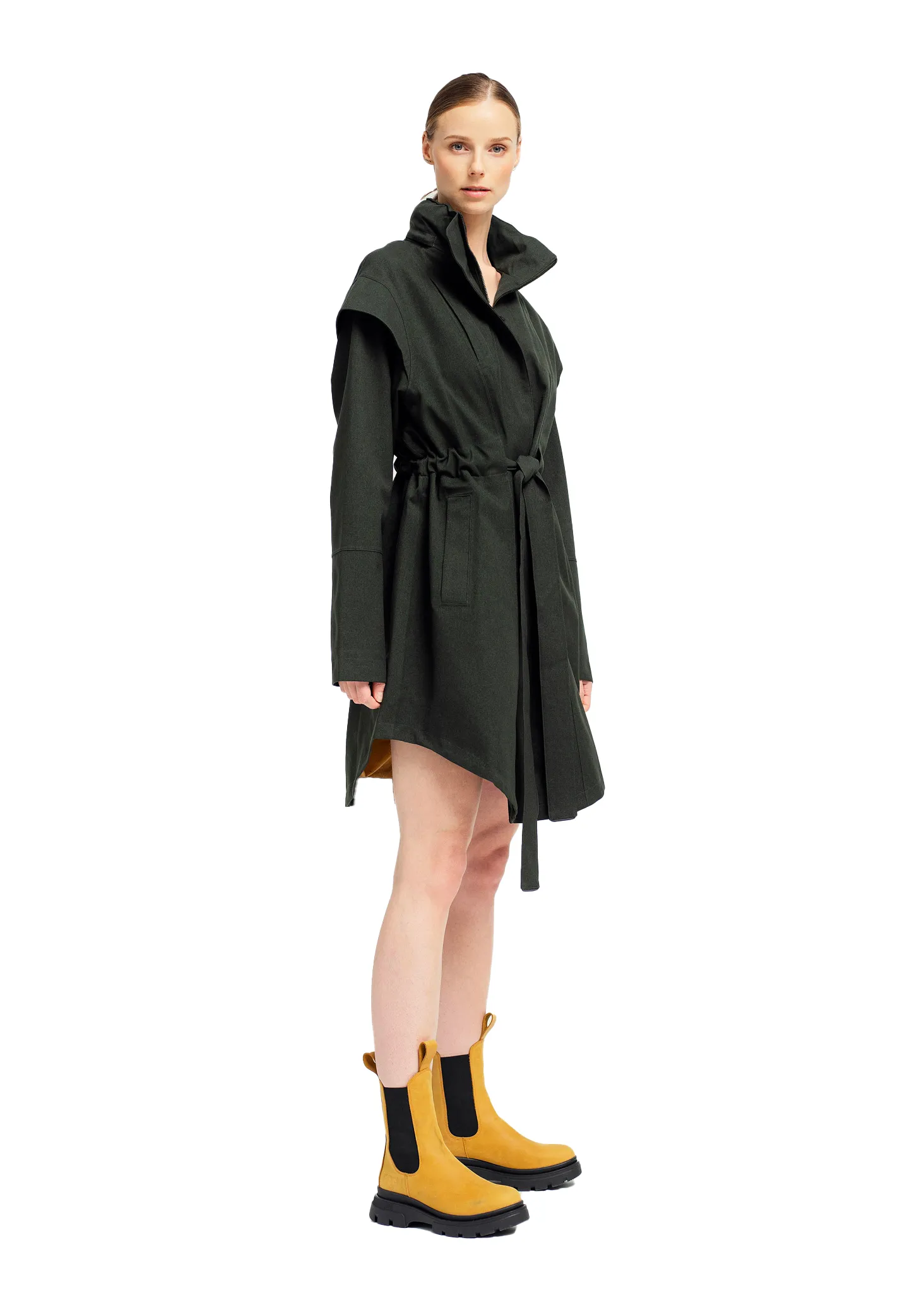 Monsun Coat - Rosin Dark Green