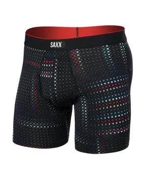 Multi-Sport Performance Boxer Brief 6 -Optic Grid-Black- SAXX