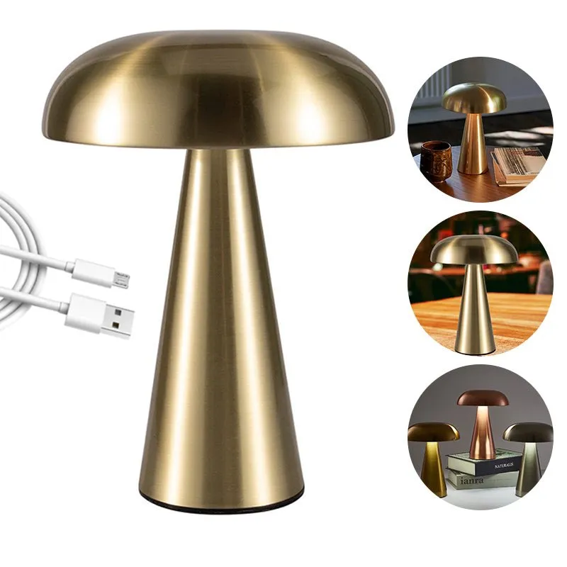 Mushroom Touch Sensor Table Lamp