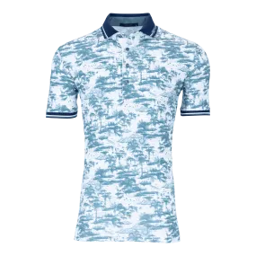 Mystic Marsh Toile Polo