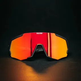 Naos | Vuori Sportbril | Matte Black / Black Red