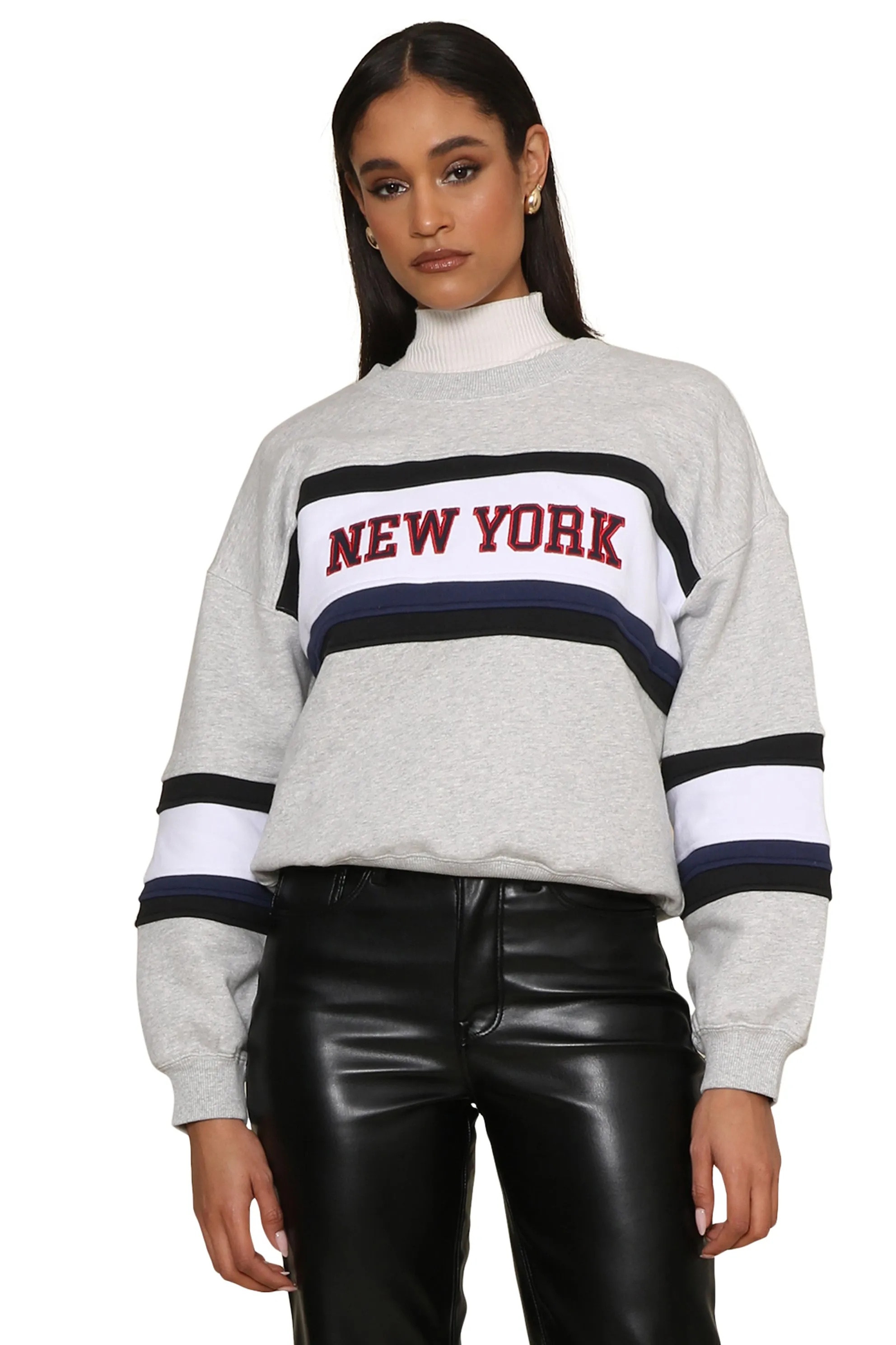 New York Color Block Sweatshirt