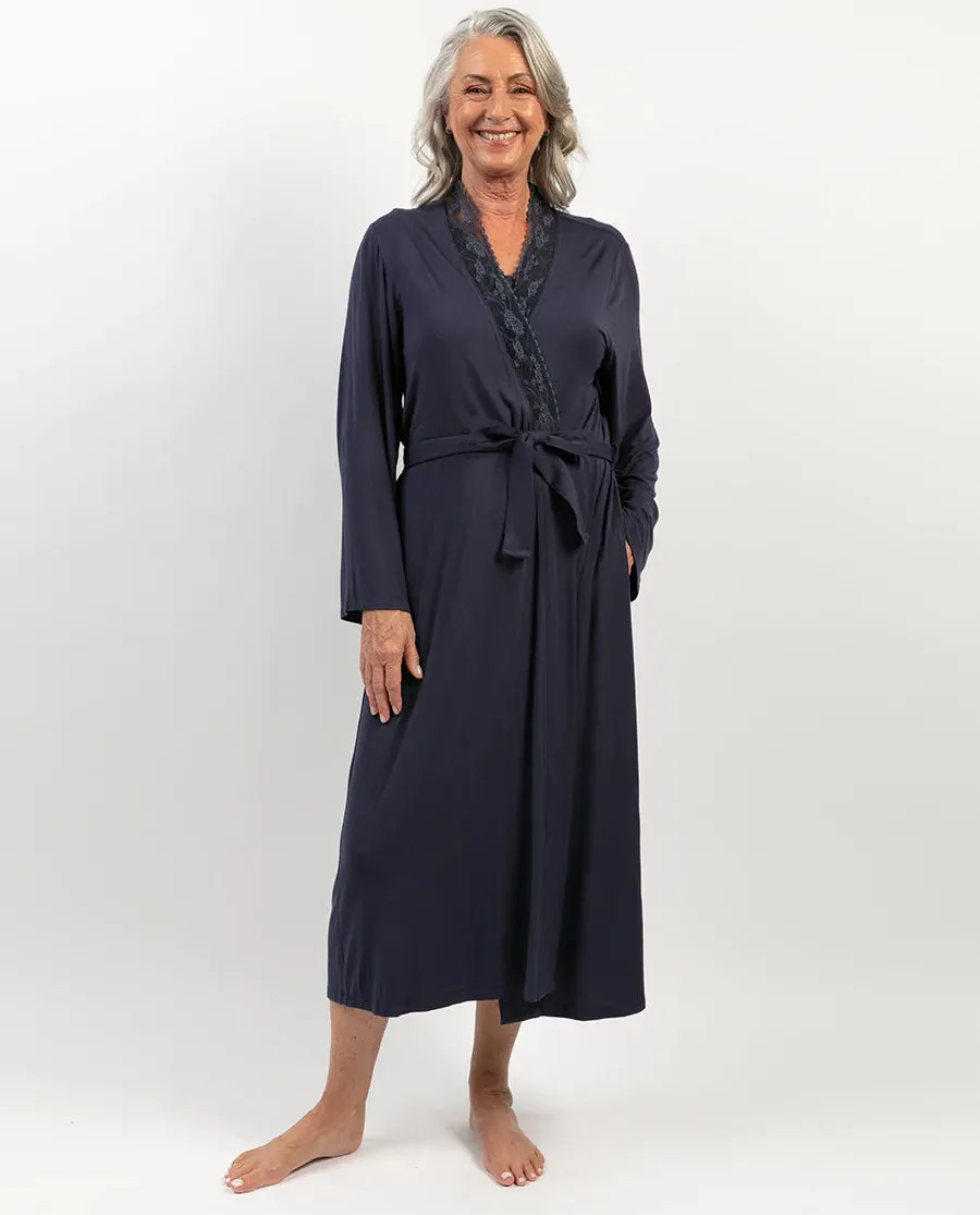 Nora Rose Maeve Wrap Robe