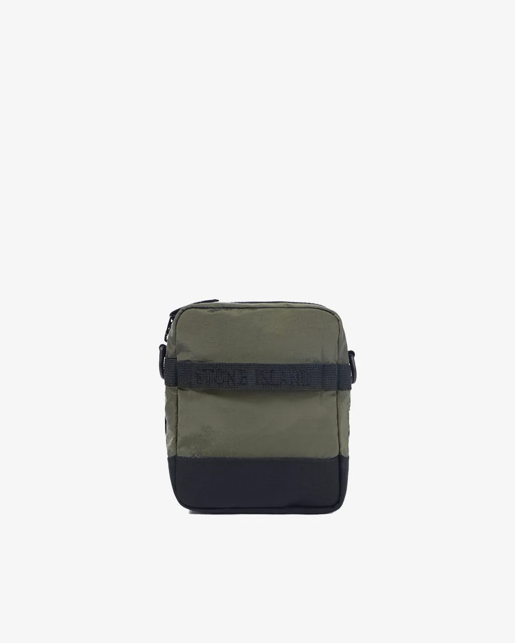 Nylon Metal Pouch Bag Musk Green