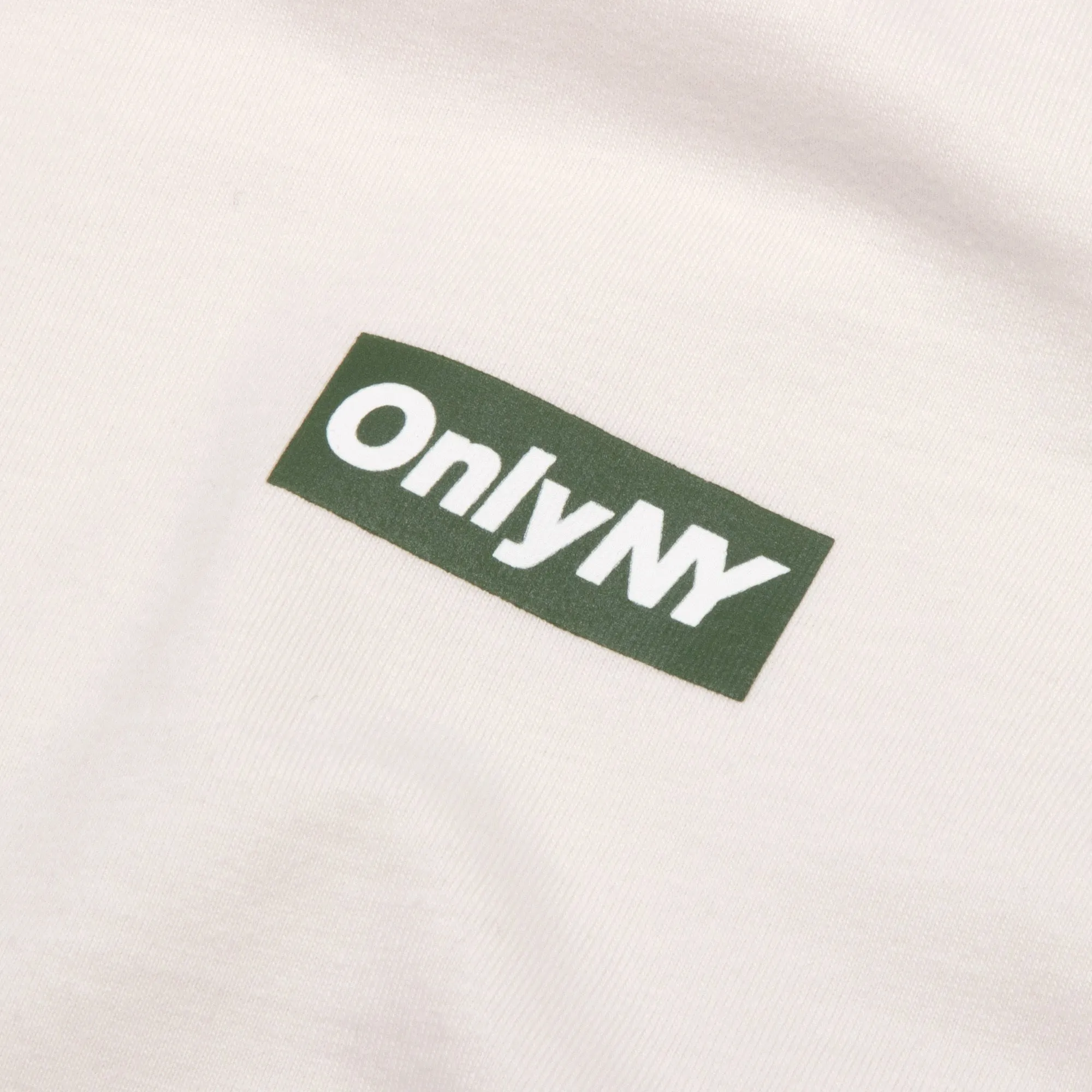 Only NY Block Logo T-Shirt - Natural/Green