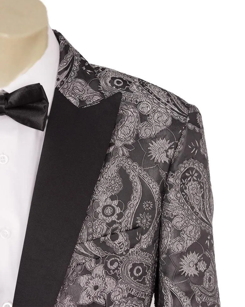 Paisley Silver Dinner Jacket