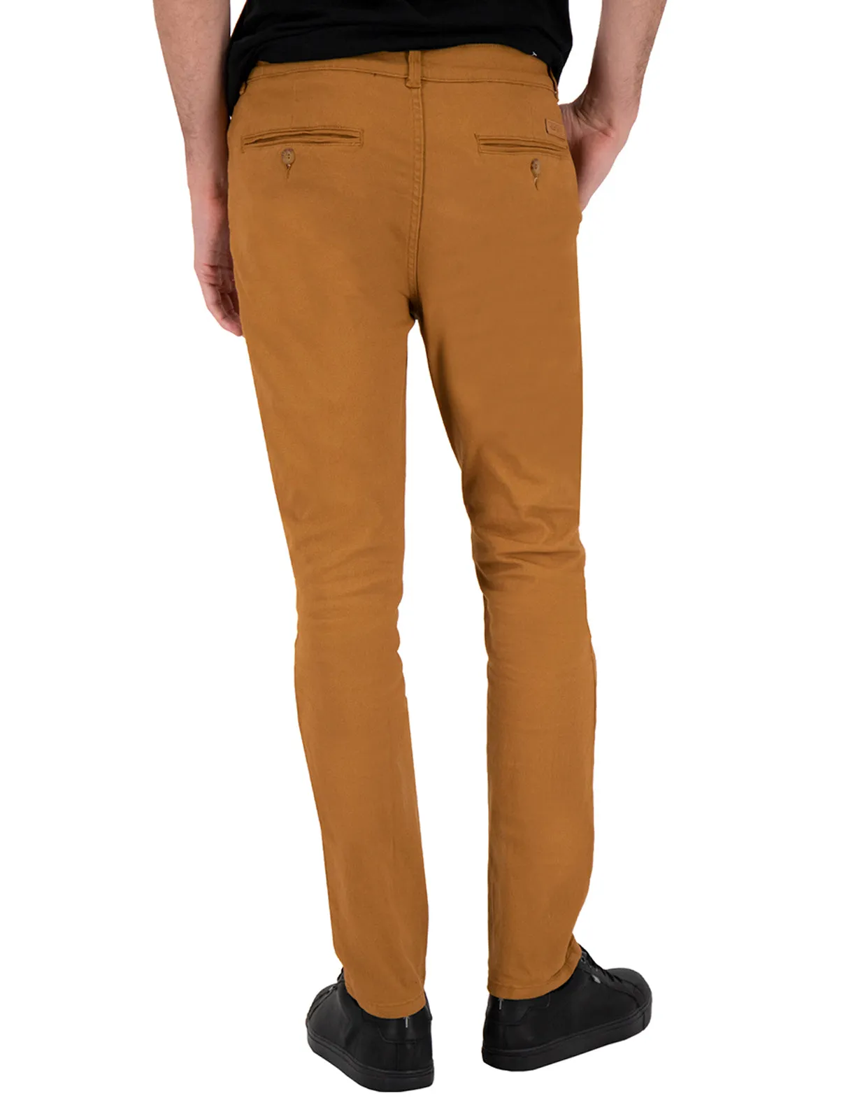 Pantalón Chino de Gabardina - Caqui Alfa