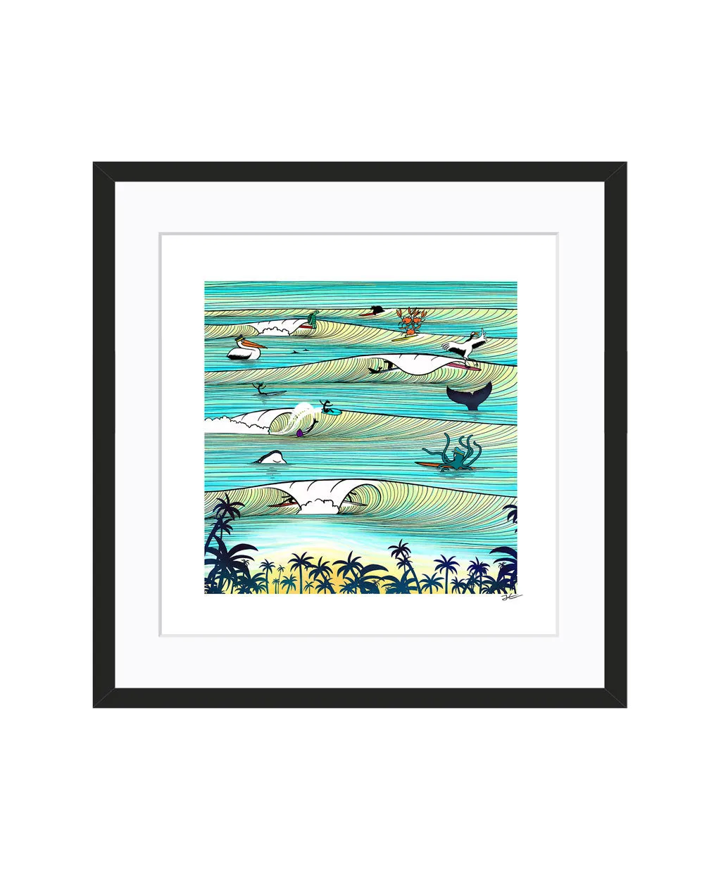 Party Wave - Print/ Framed Print