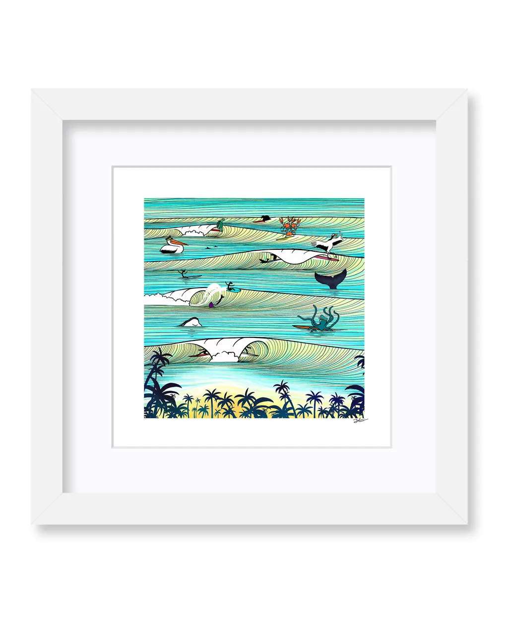 Party Wave - Print/ Framed Print