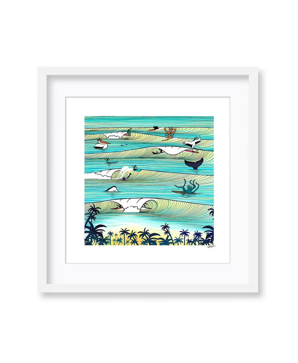 Party Wave - Print/ Framed Print