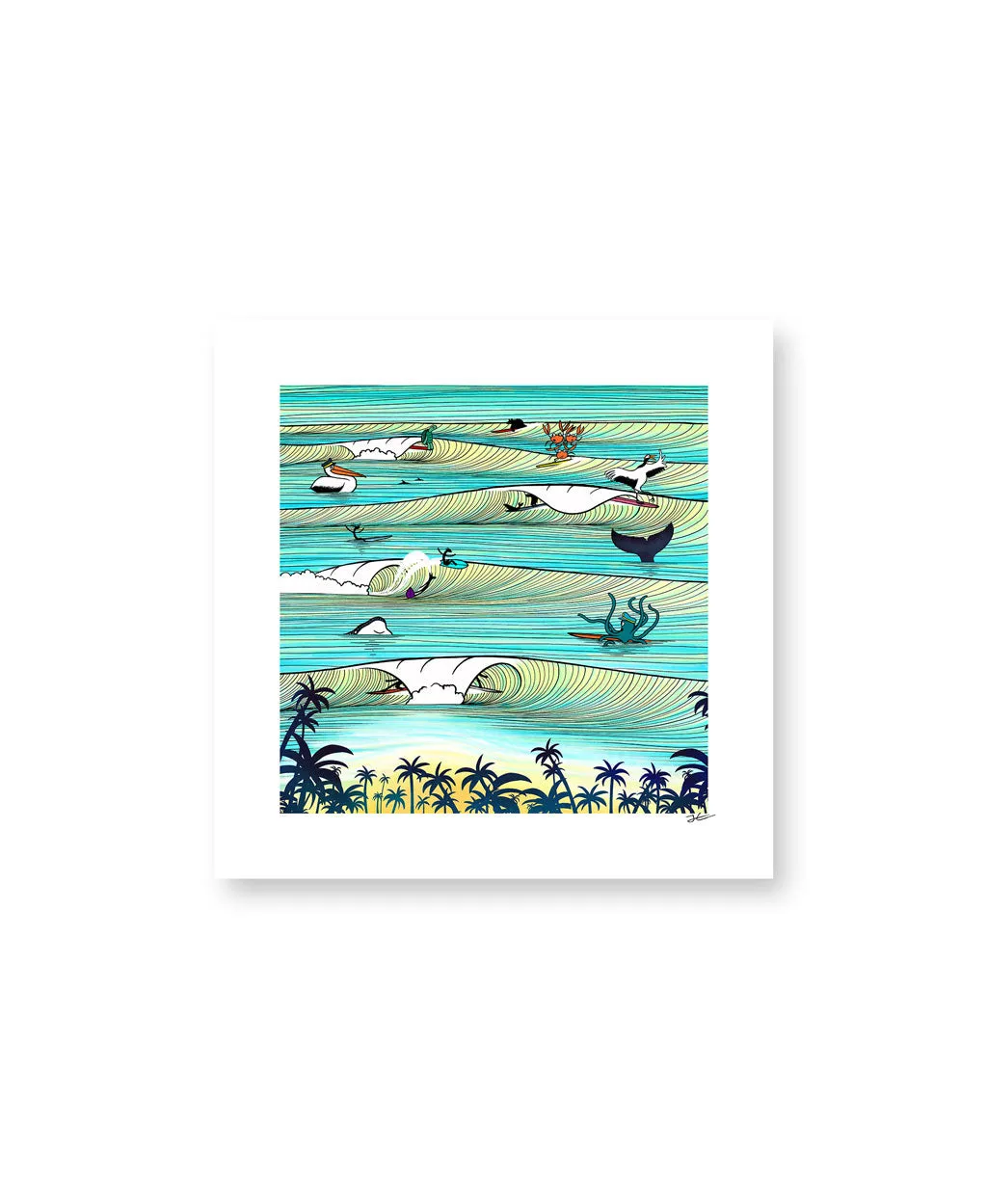 Party Wave - Print/ Framed Print