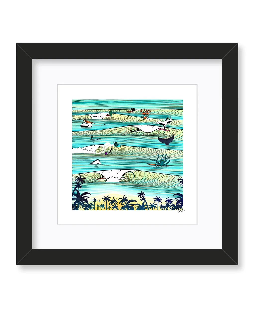 Party Wave - Print/ Framed Print